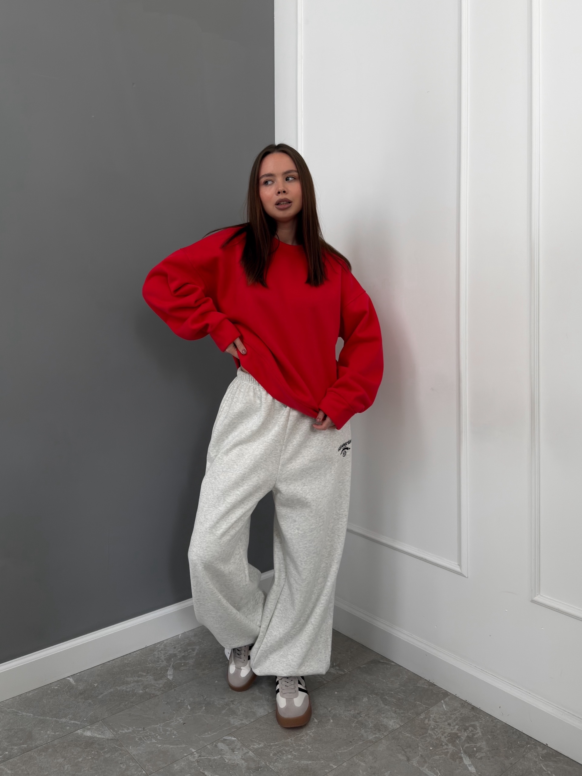 Свитшот 6929 на мягком подкладе