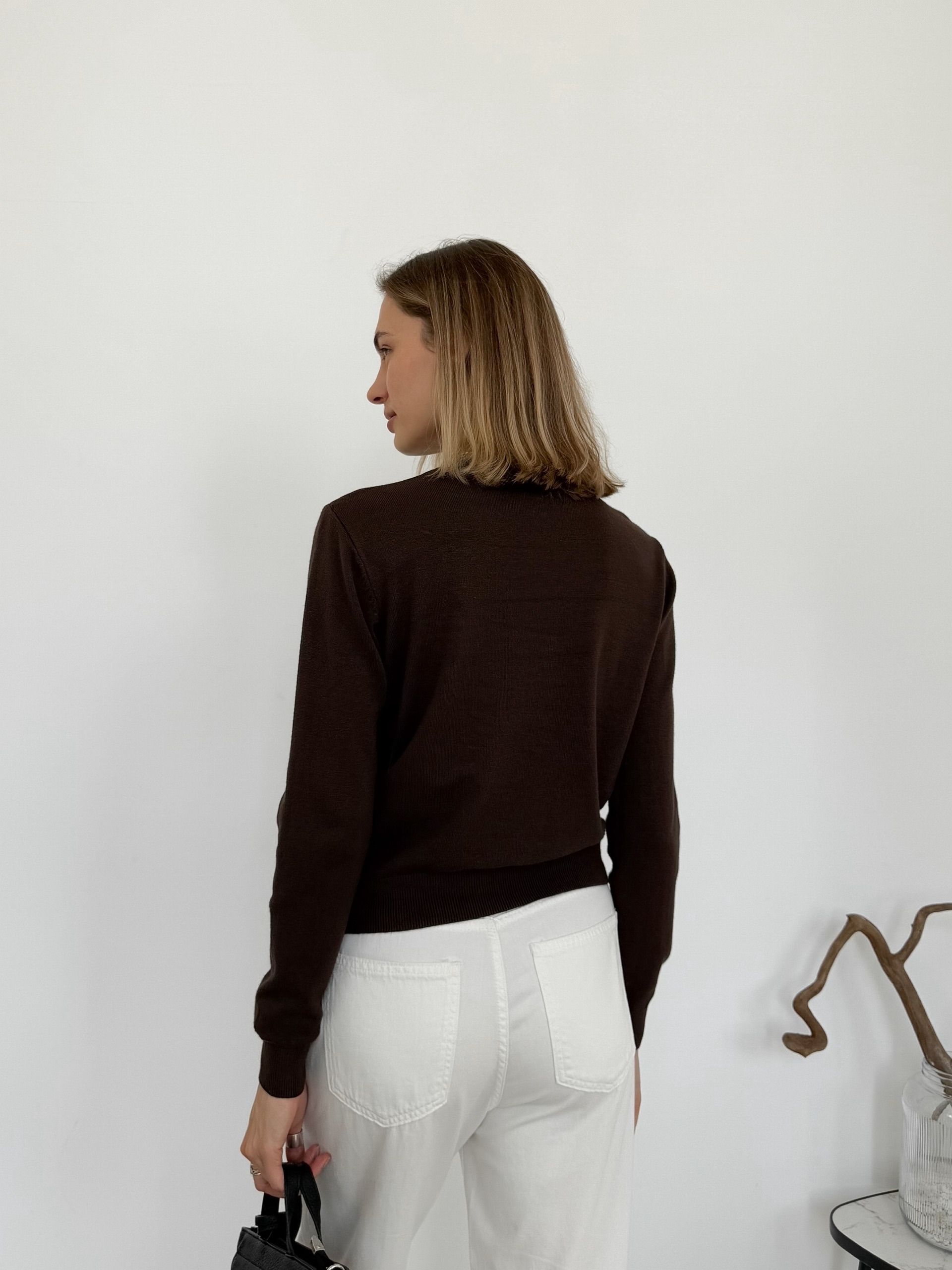 Кардиган T&T Fashion Z25 круглый ворот