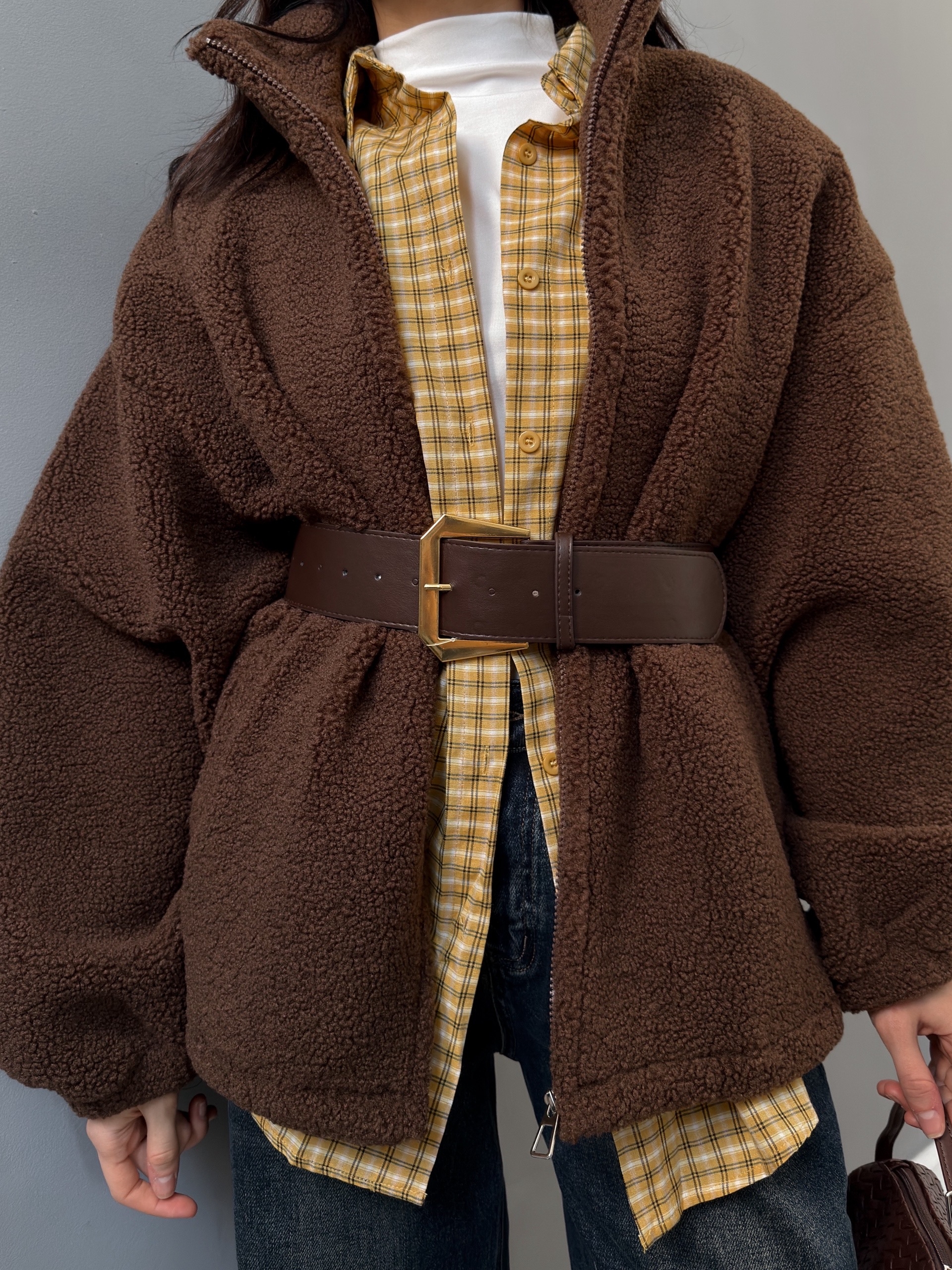 Ремень кожа широкий большая пряжка