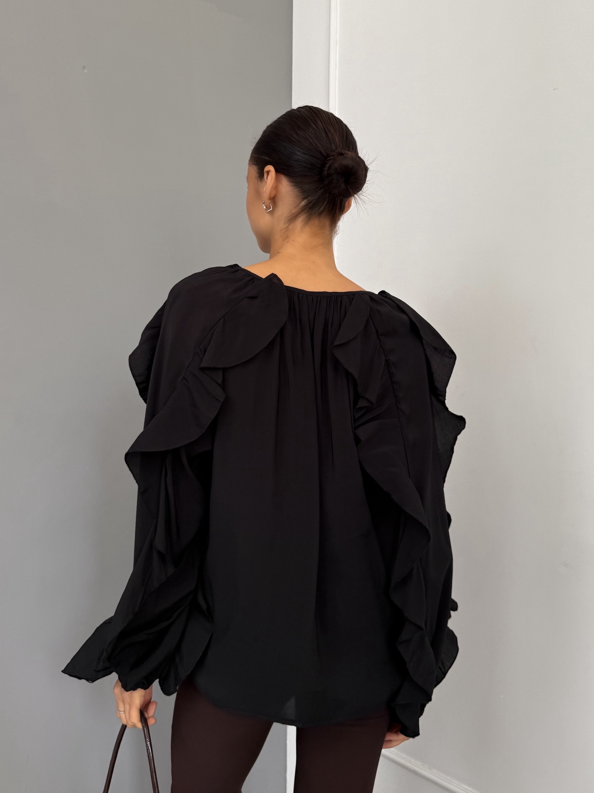 Блузка Fashion 25126 хб рюши