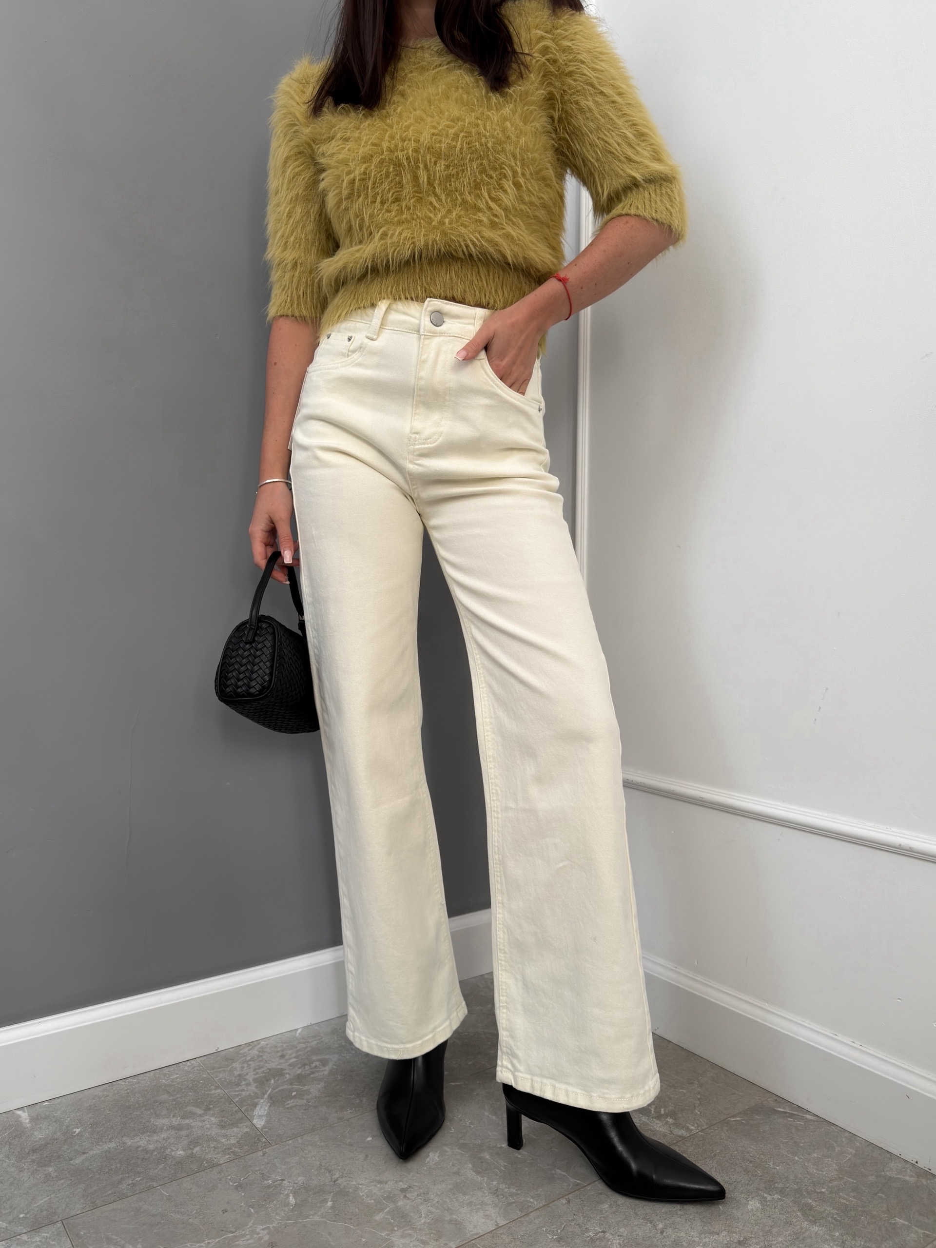 Джинсы F6561 прямые