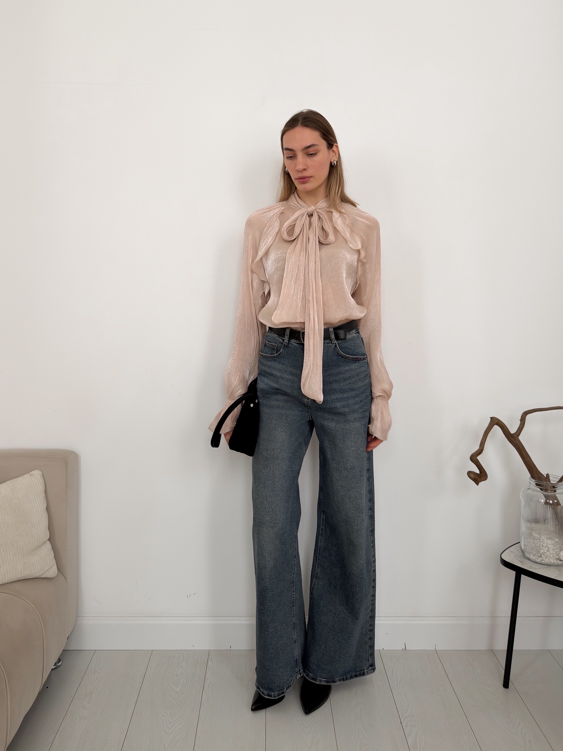 Джинсы X3035 трубы