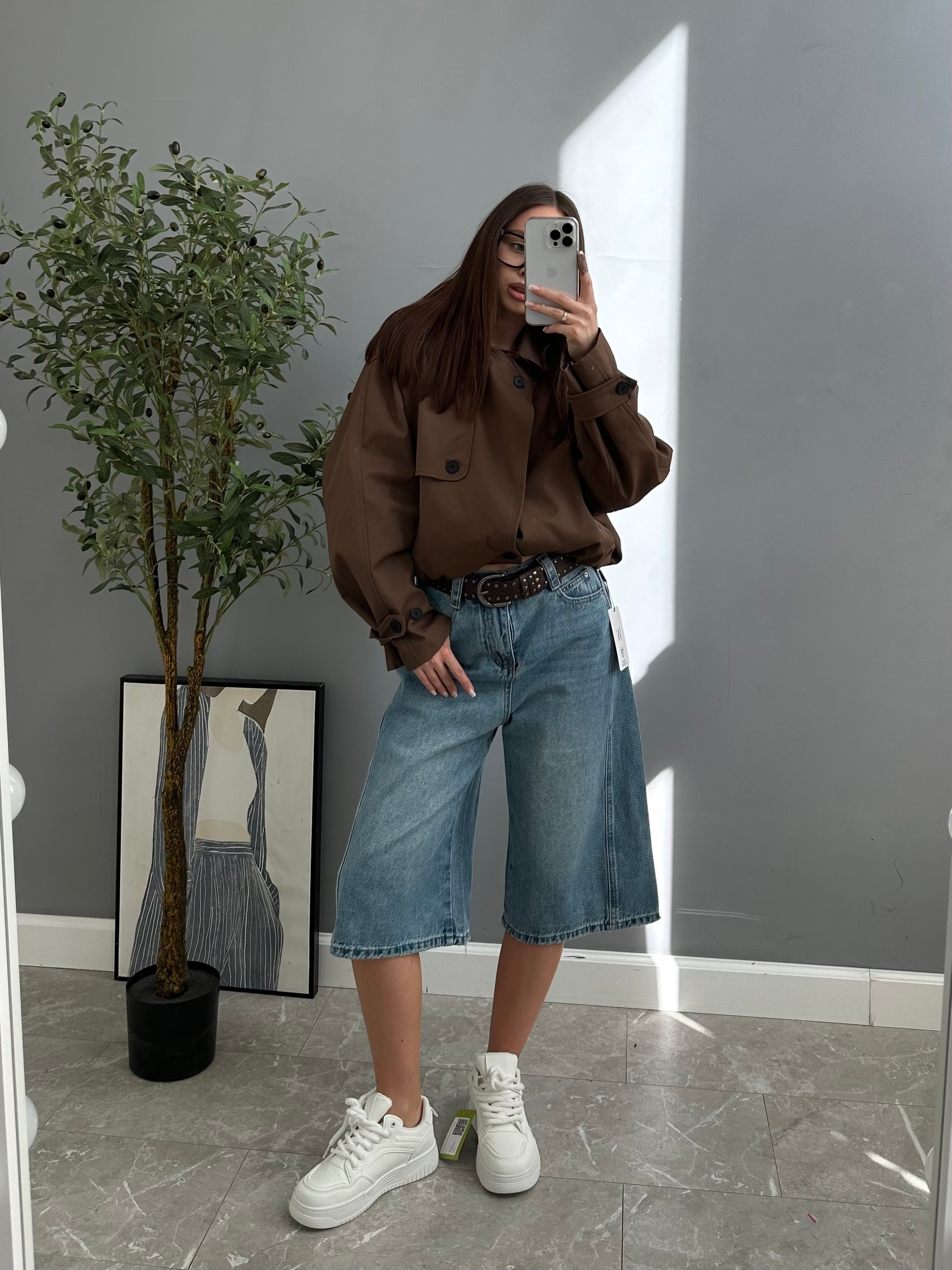 Бомбер QiaoYiDian 3055 2 пуговки