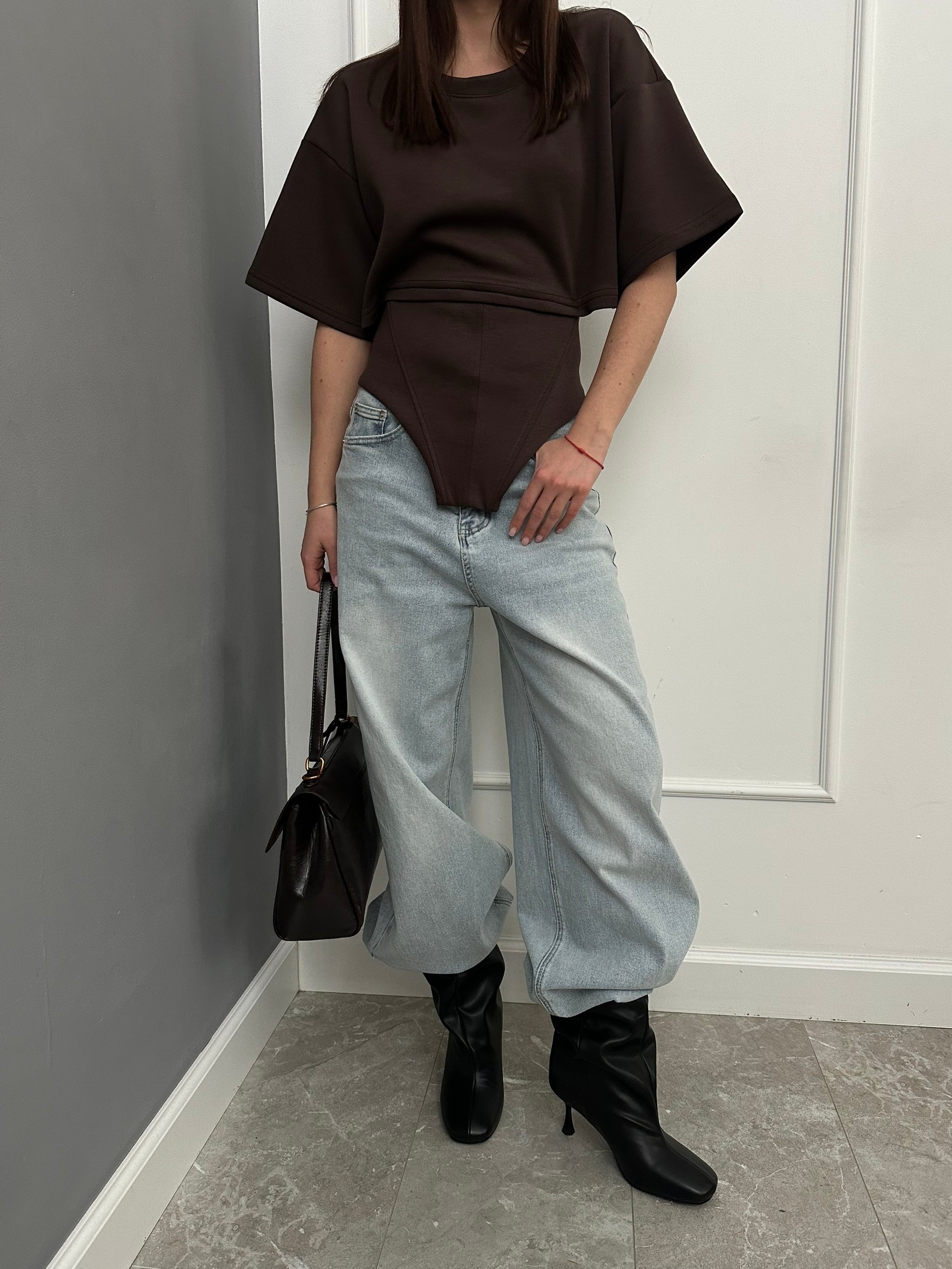 Футболка-корсет KOKO