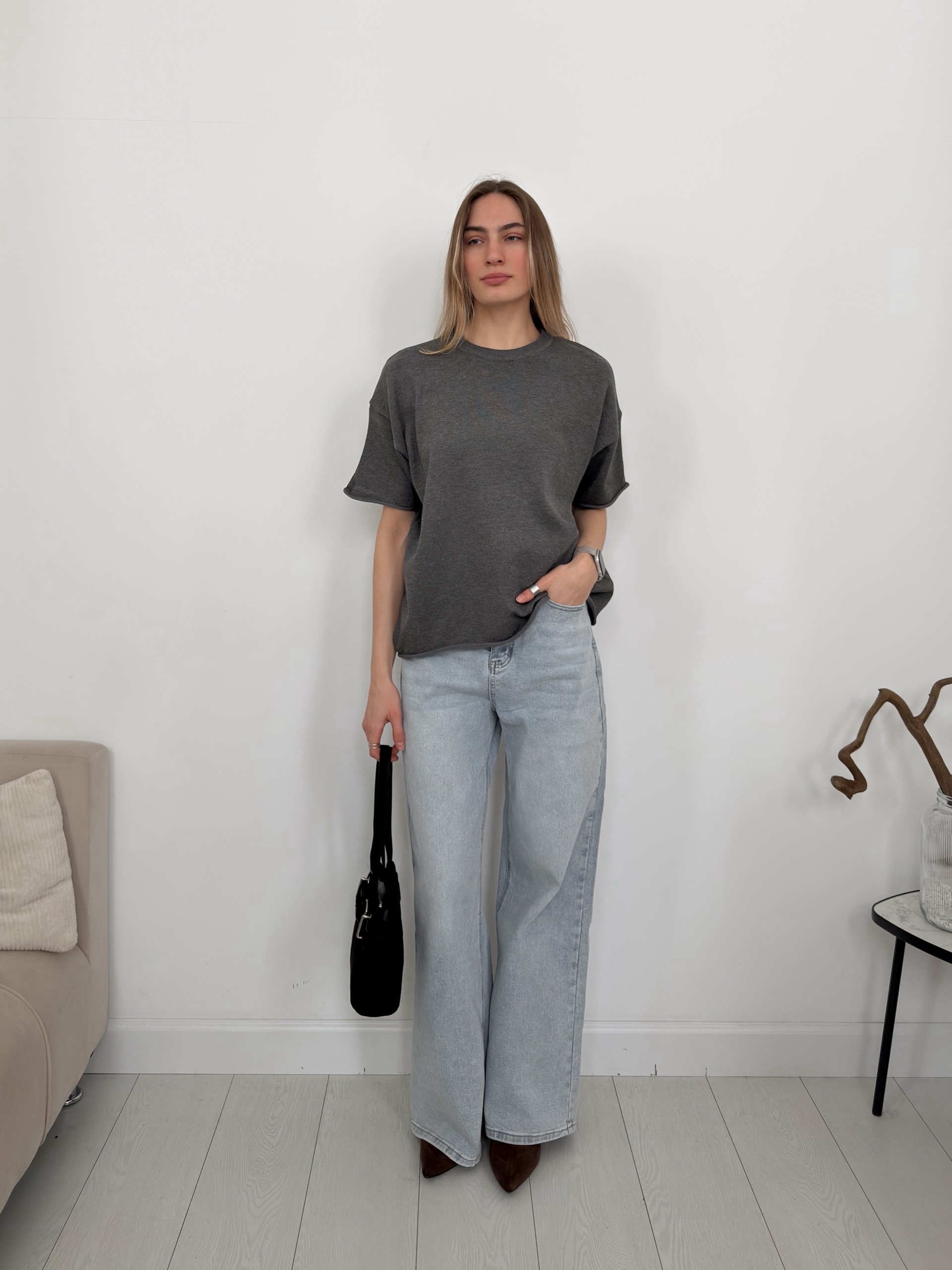 Джемпер Korea 201 с коротким рукавом