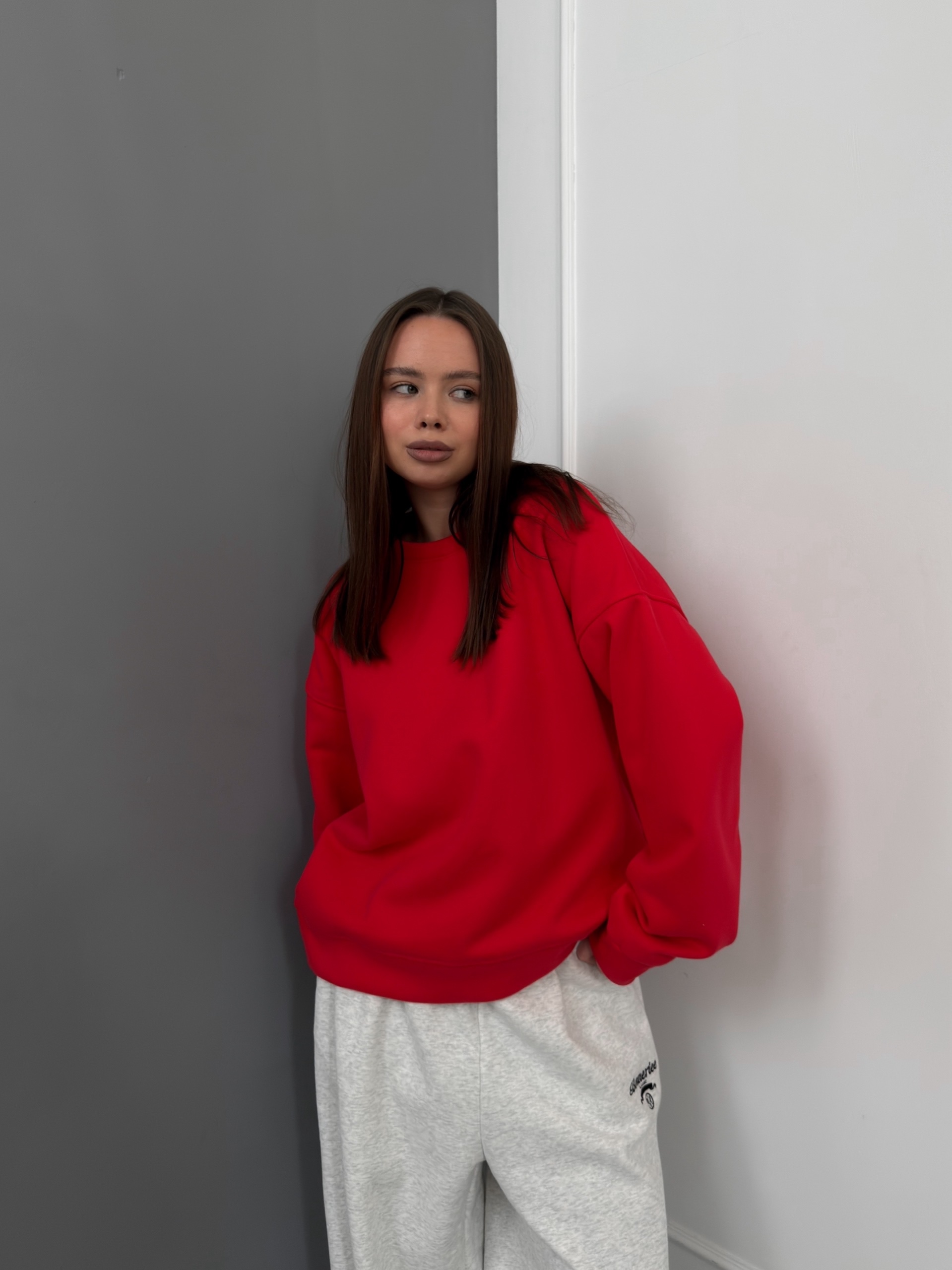 Свитшот 6929 на мягком подкладе