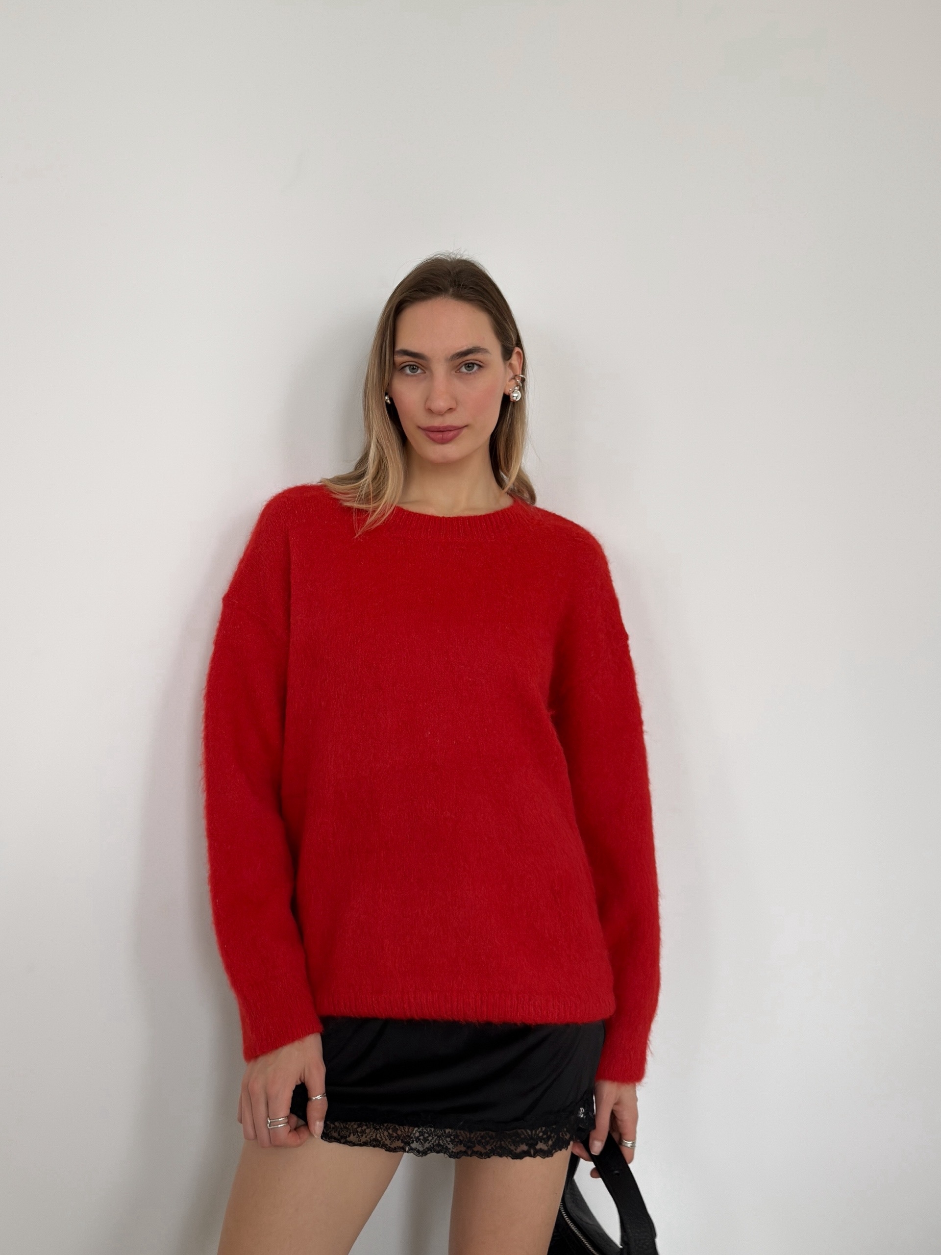 Джемпер W788 пушистый