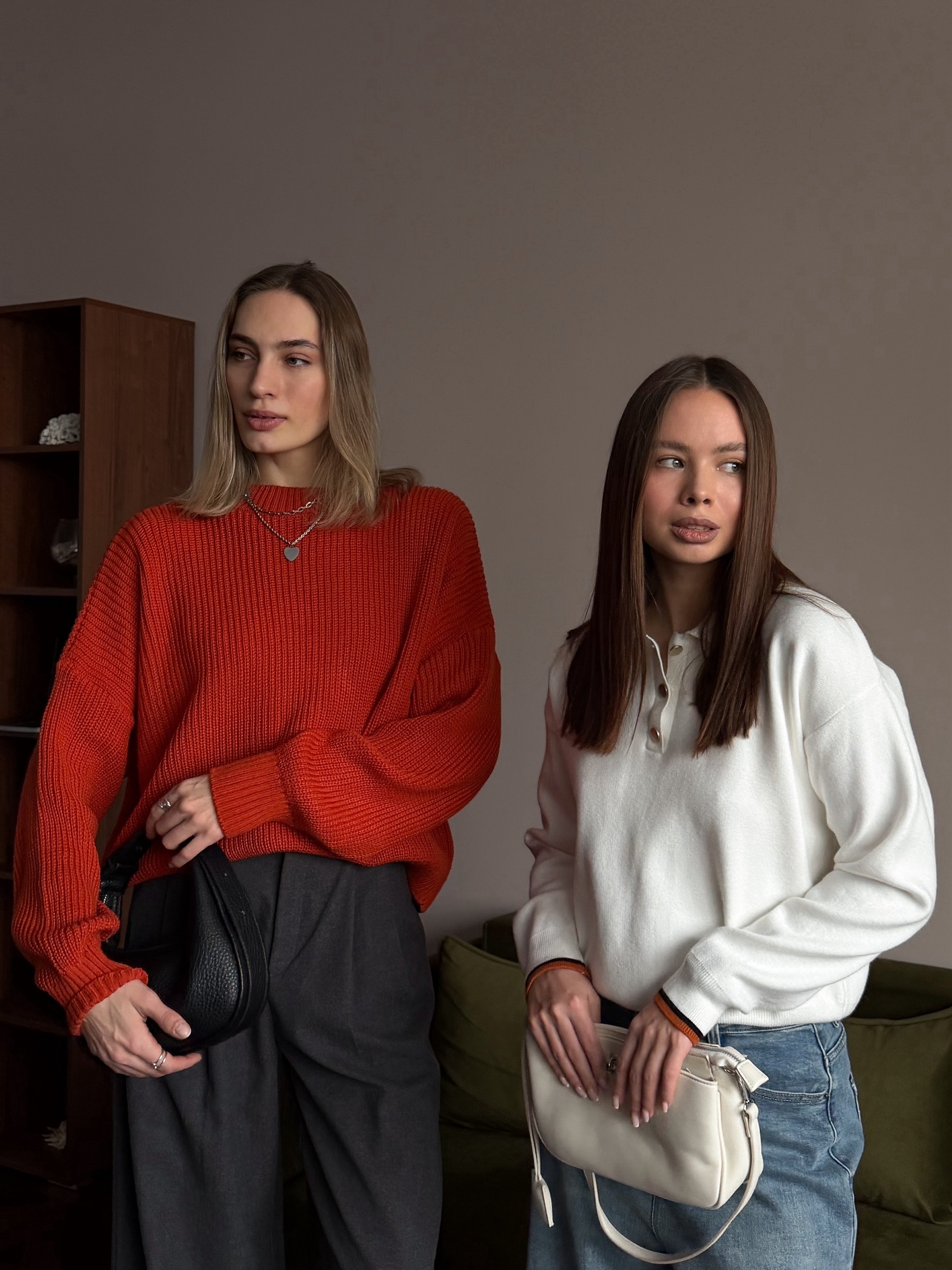 Джемпер Rami крупная вязка