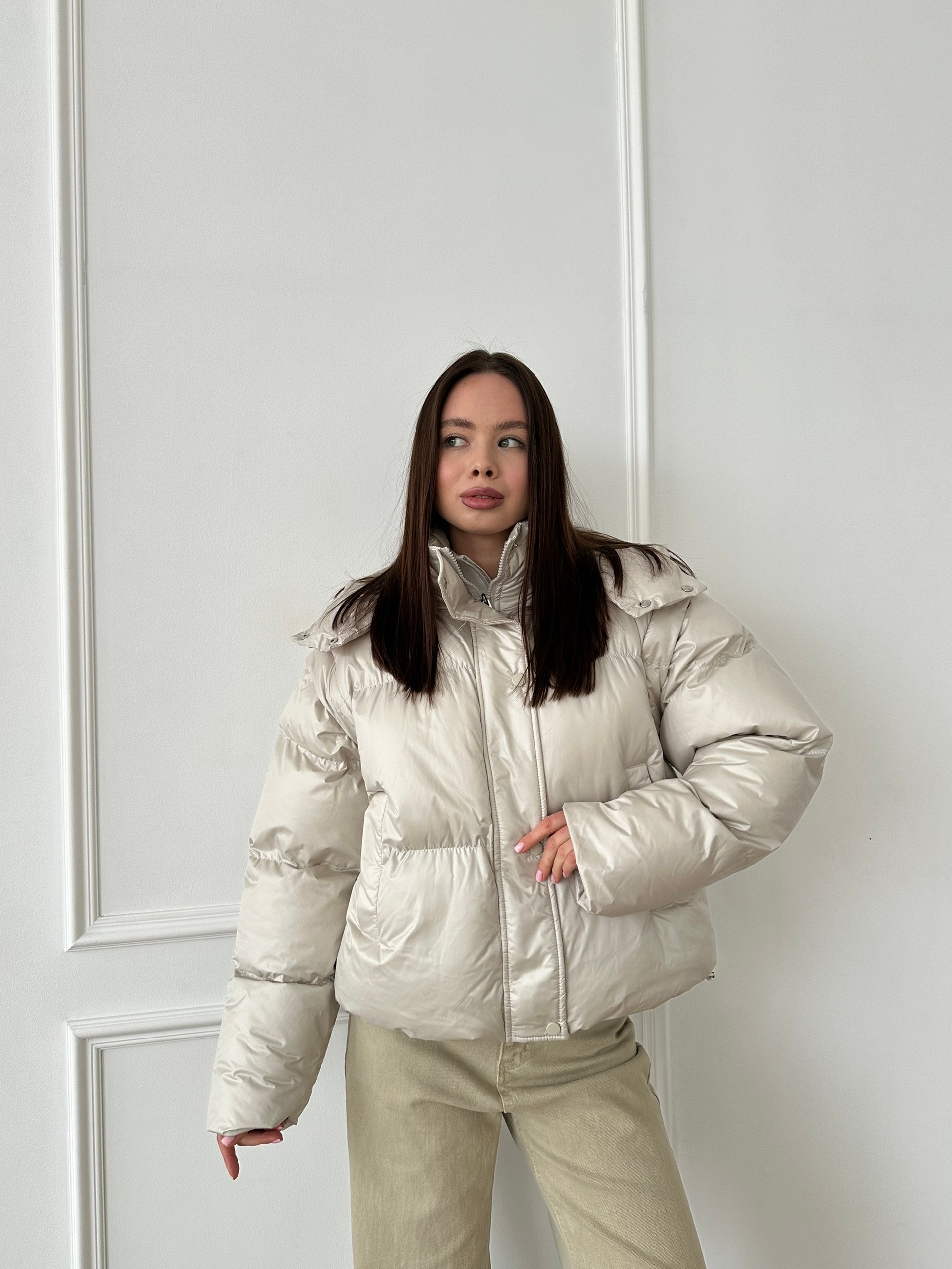 Куртка-жилетка W5951 короткая