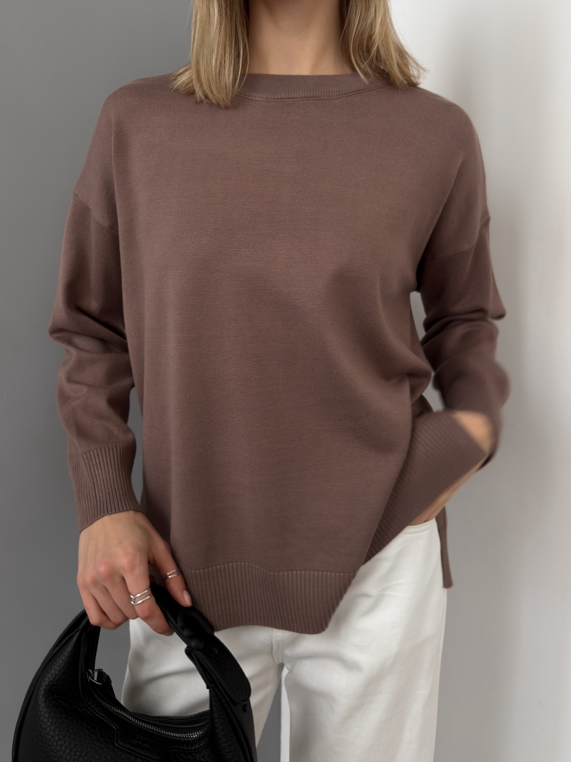 Джемпер 273-1 круглый ворот