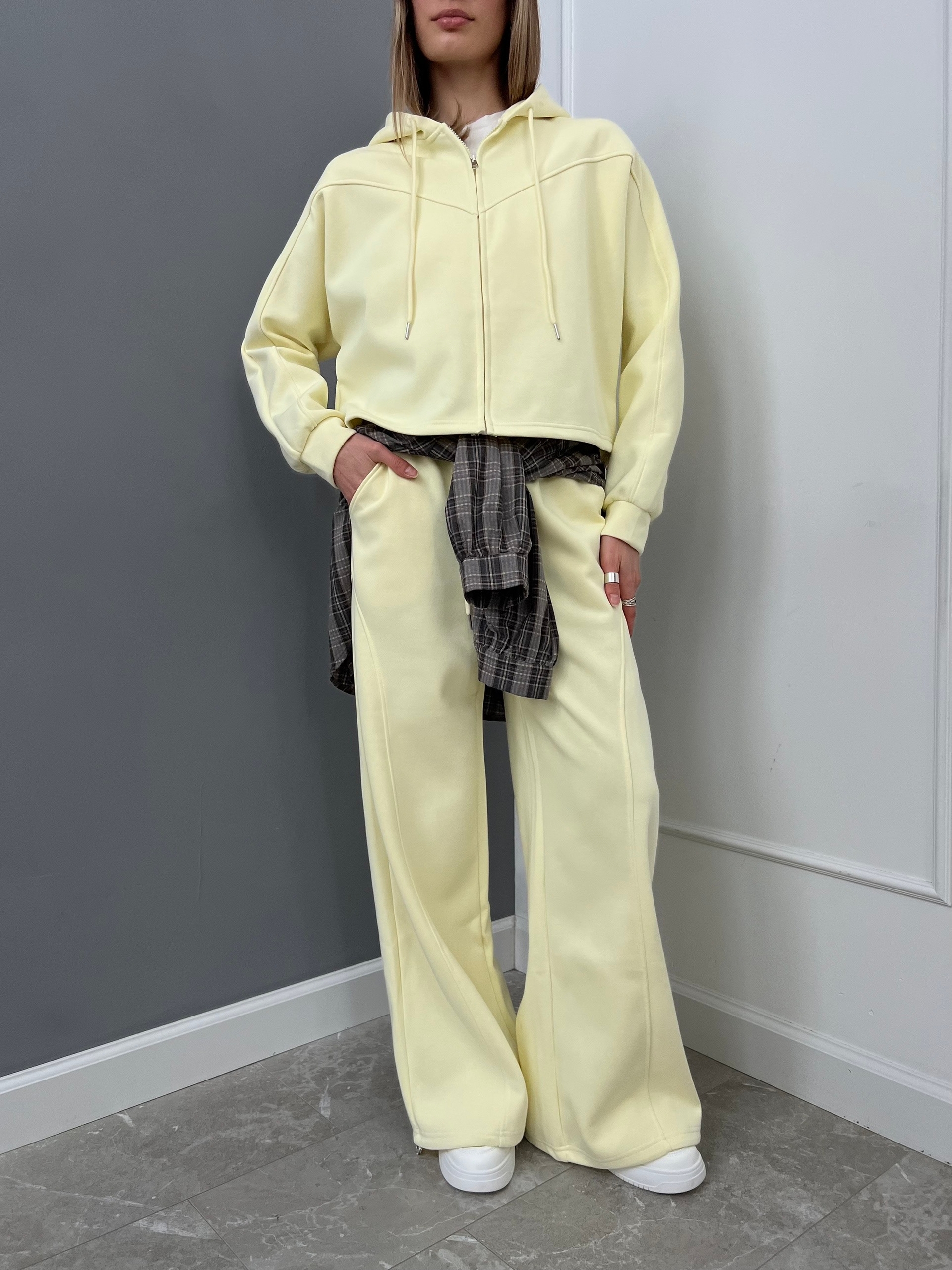 Костюм Korea F760 кофта+брюки строчка