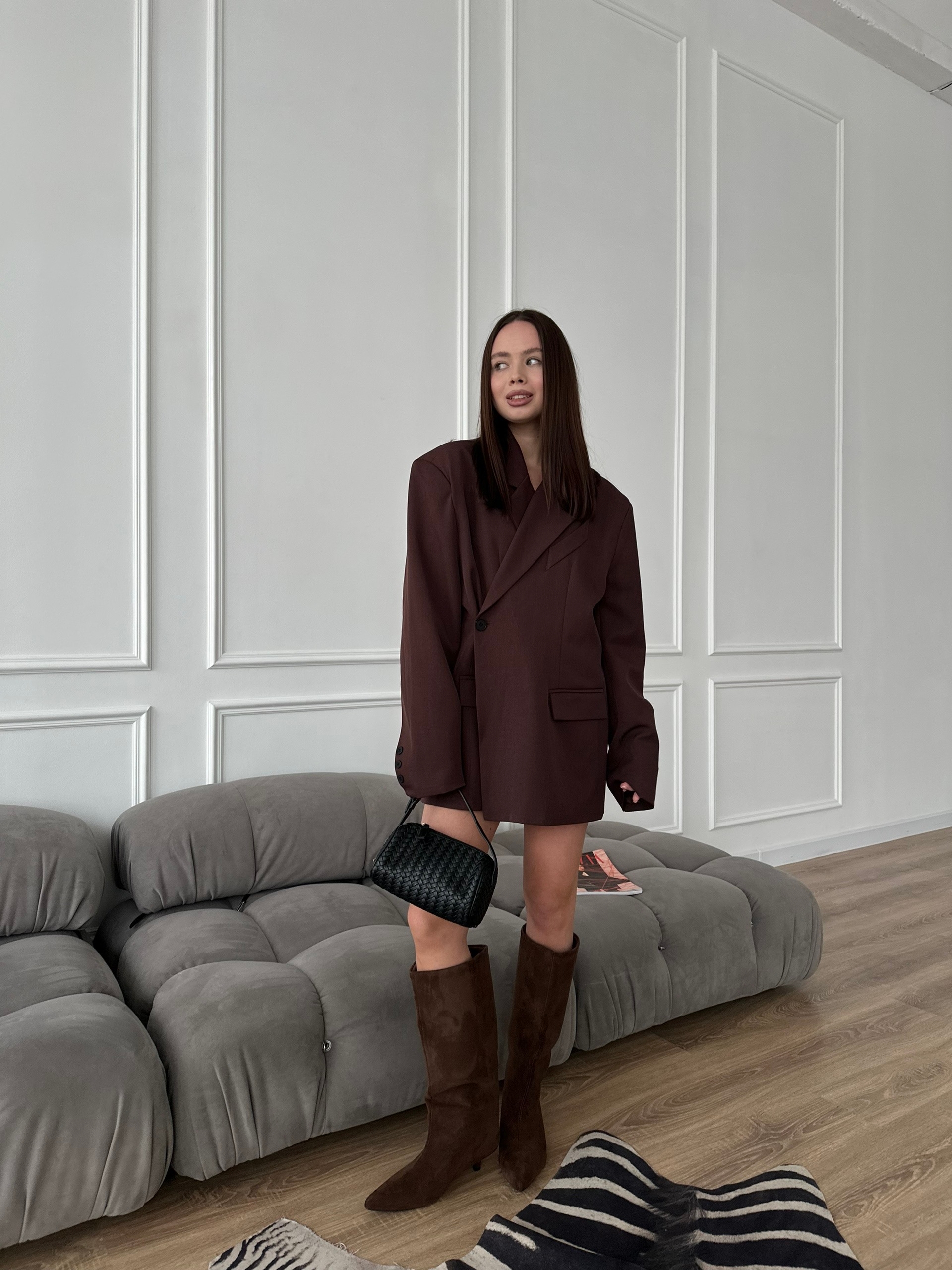 Жакет How and me 2635 одна пуговка