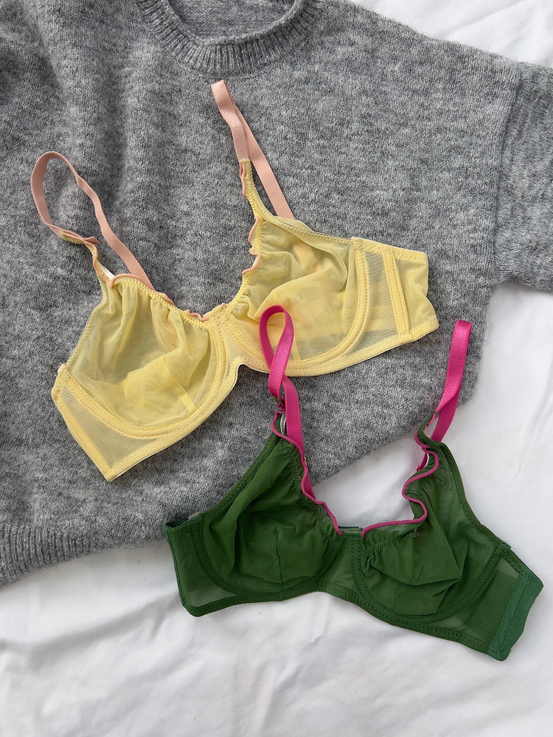 Комплект бюст+трсы Comfortable сеточка