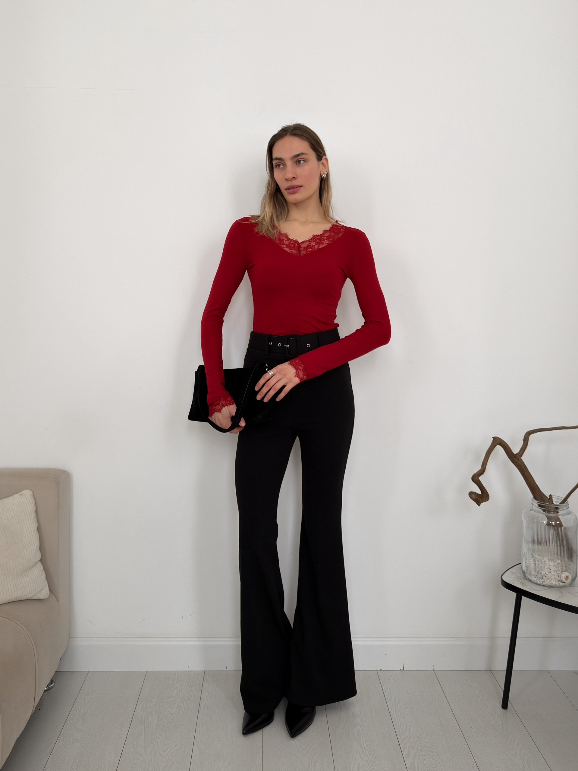 Брюки Liza 045 клеш от колена