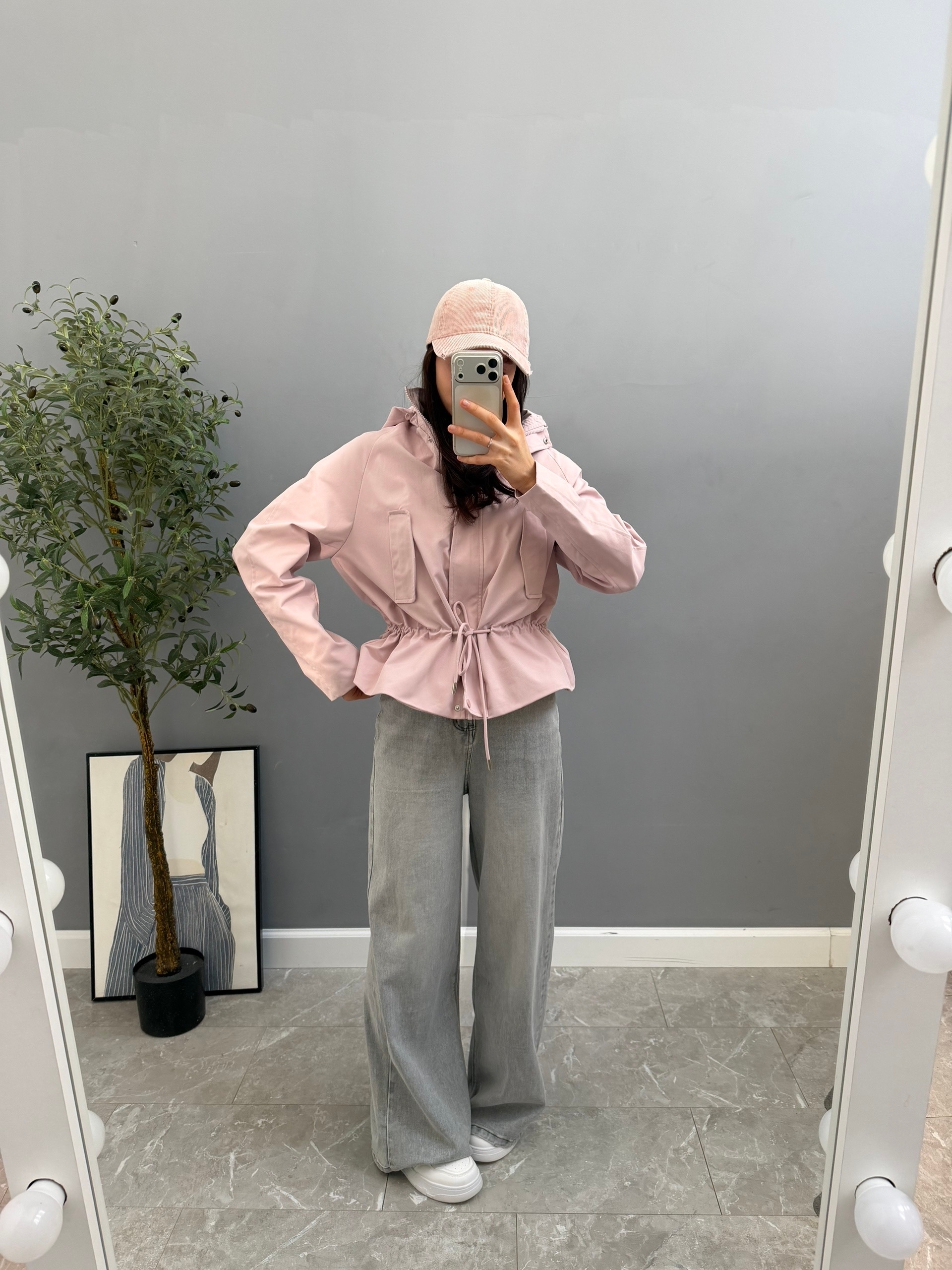 Ветровка Perfect 2612 кулиска на талии