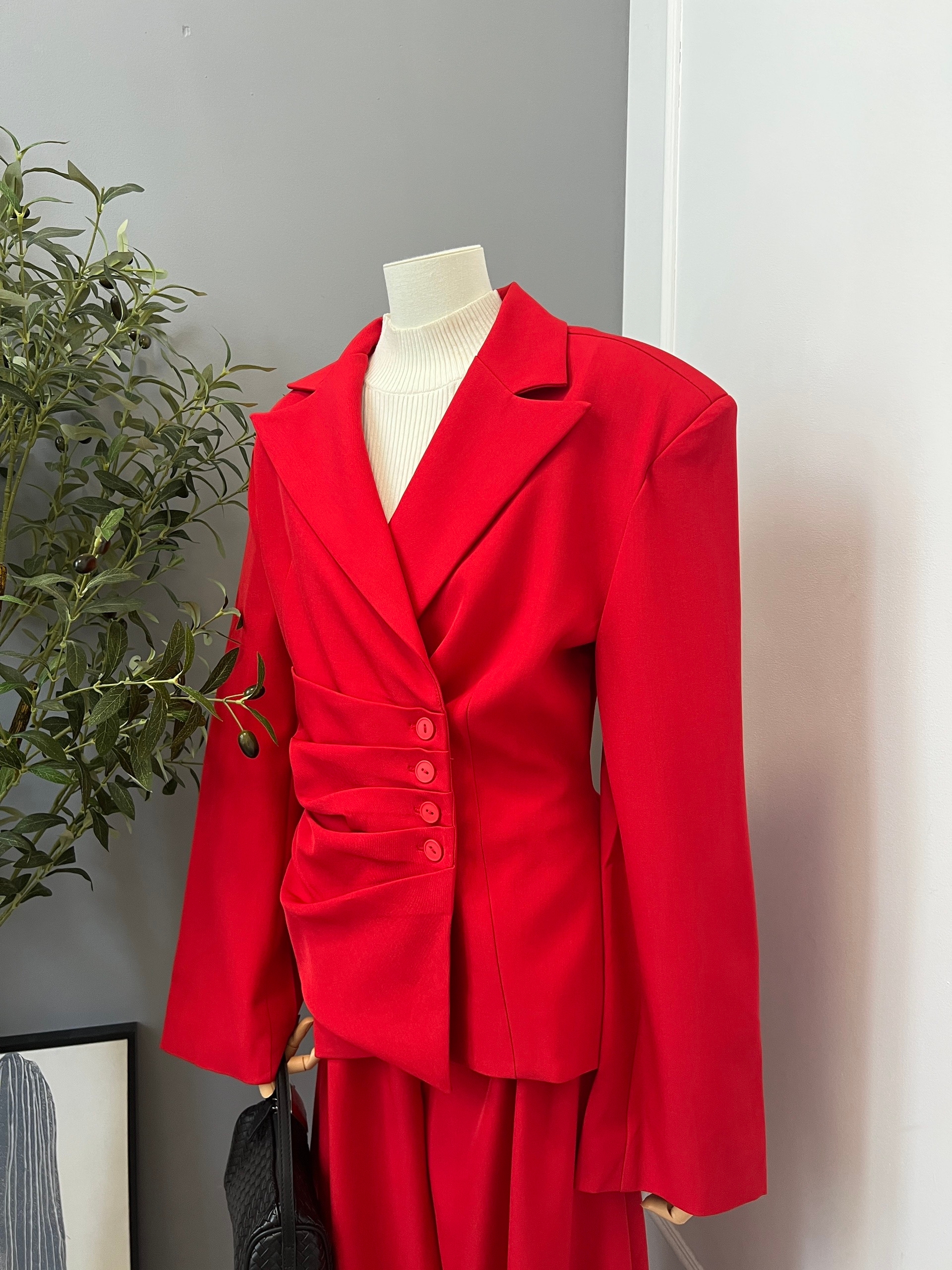 Костюм The Vibe жакет сборка+брюки