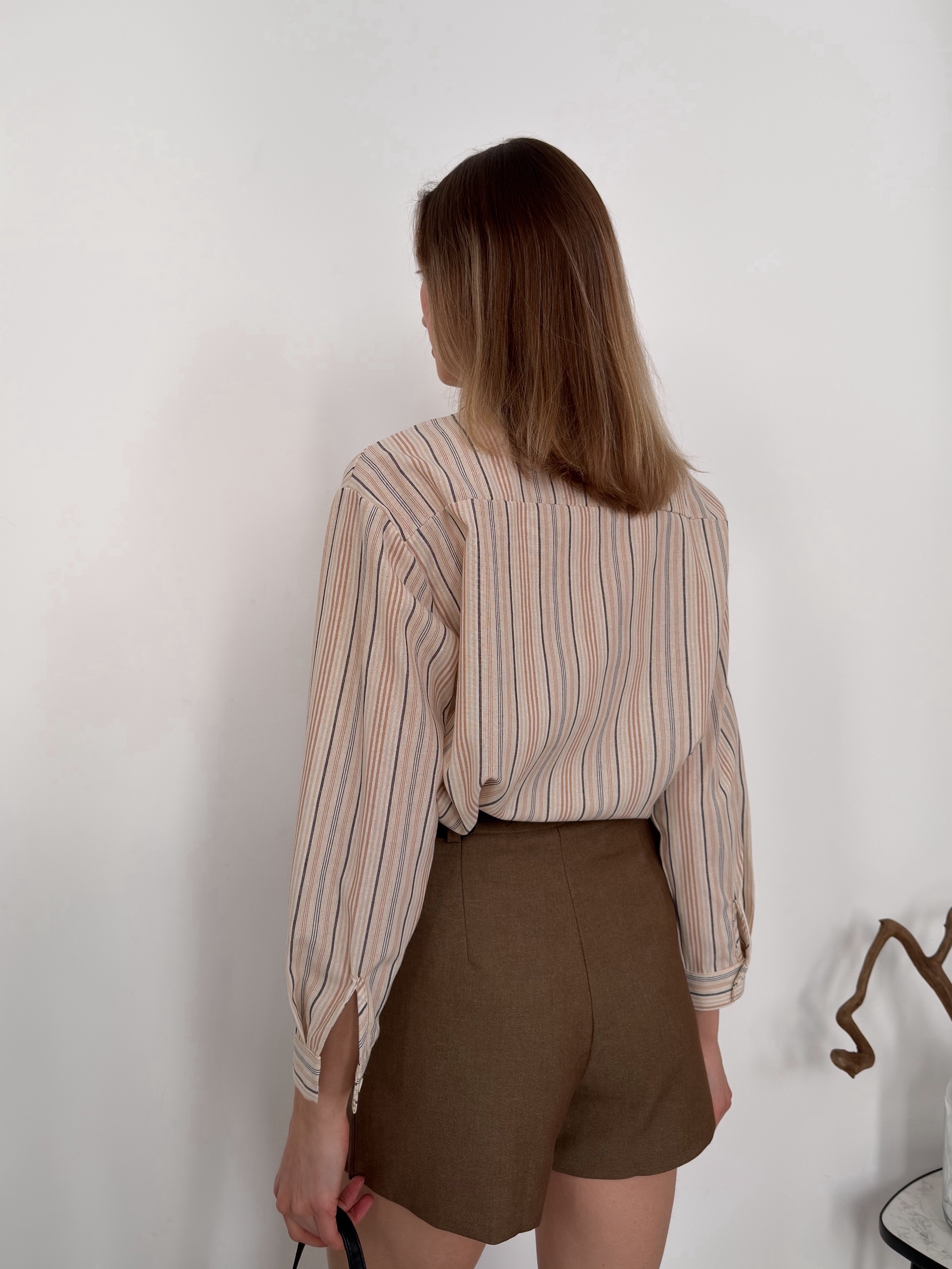 Рубашка Yoke 6586 в полоску+ галстук