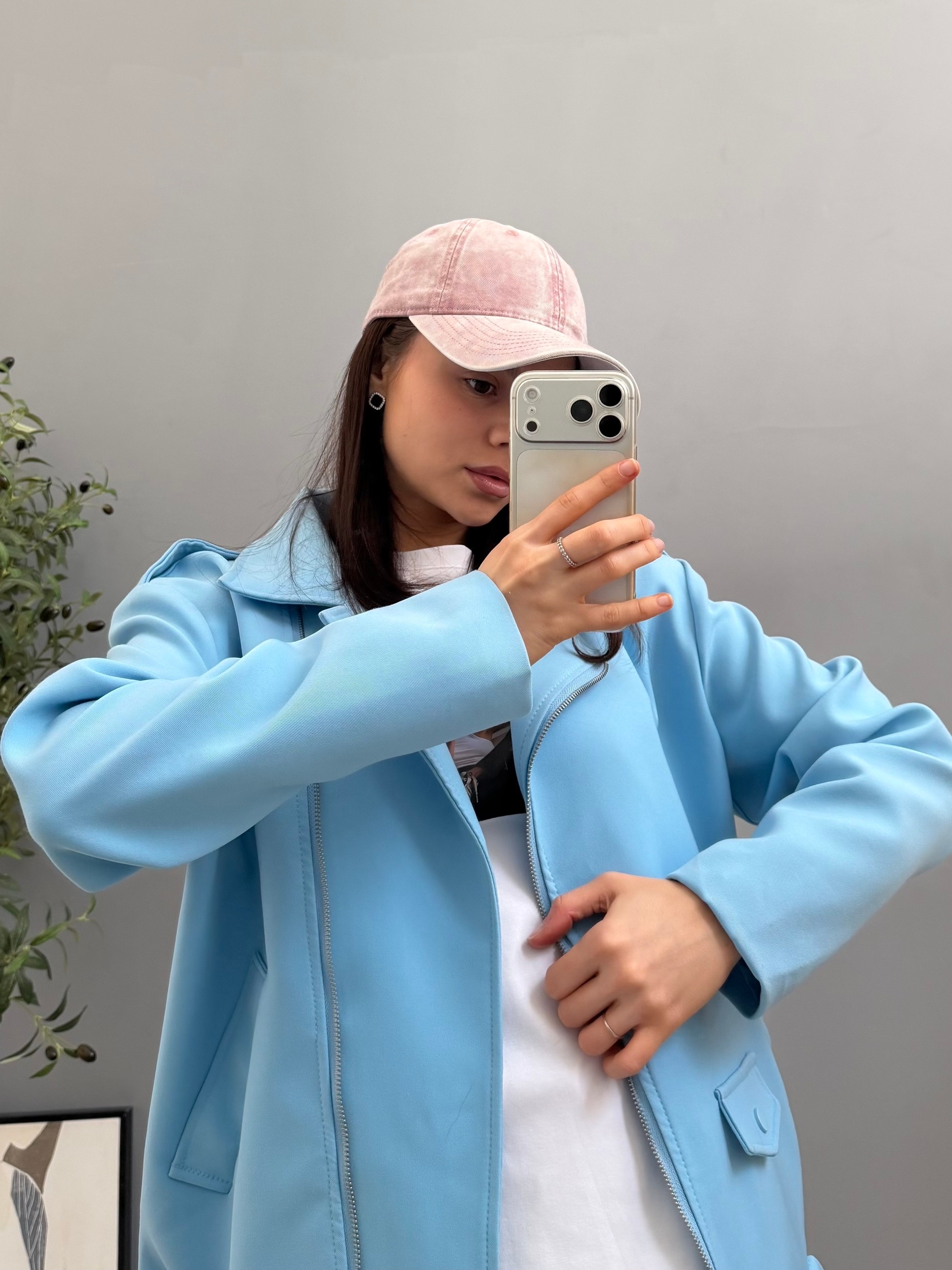 Кепка джинсовая