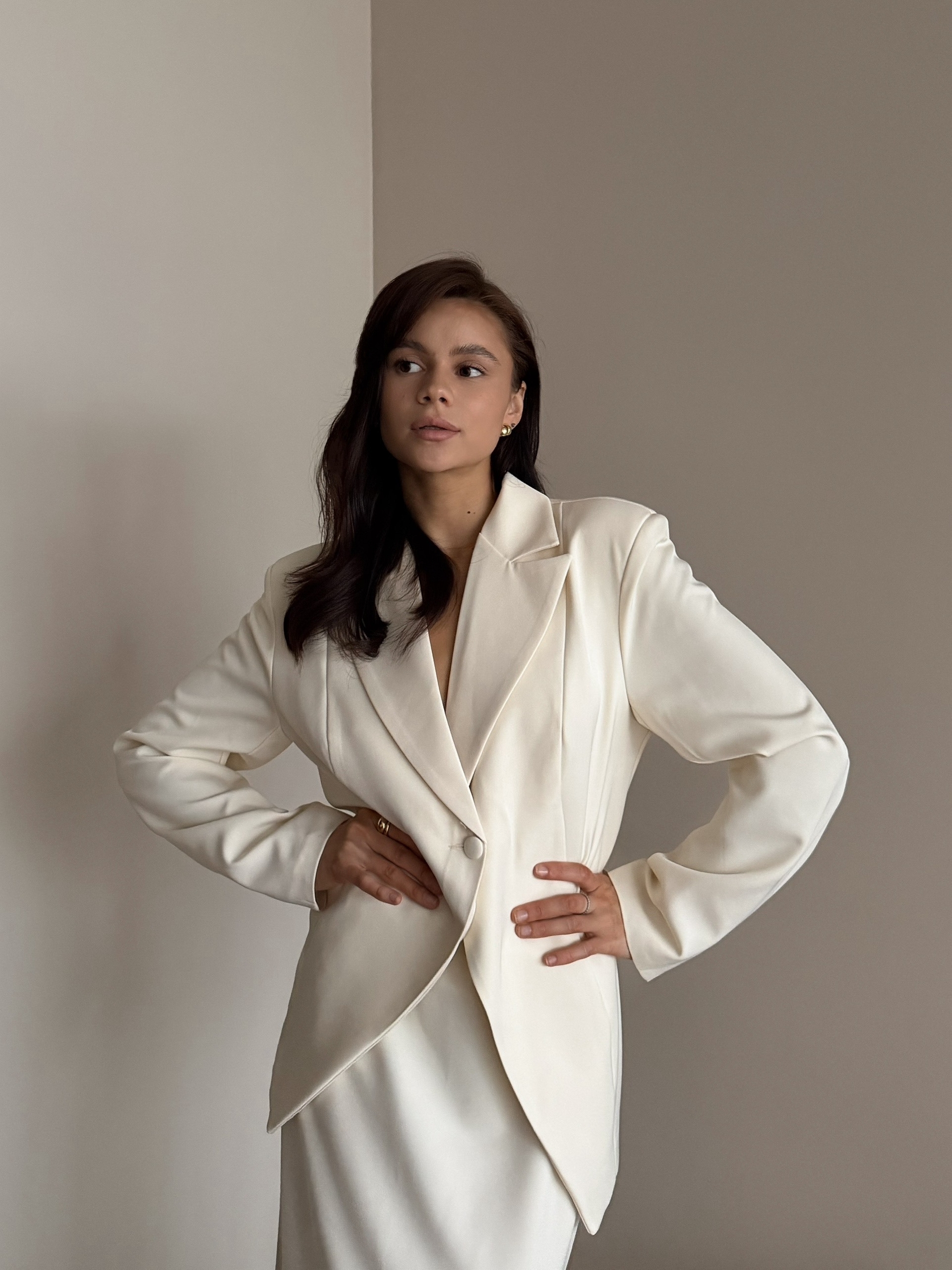 Костюм тройка Jainal style 0312 жакет+юбка