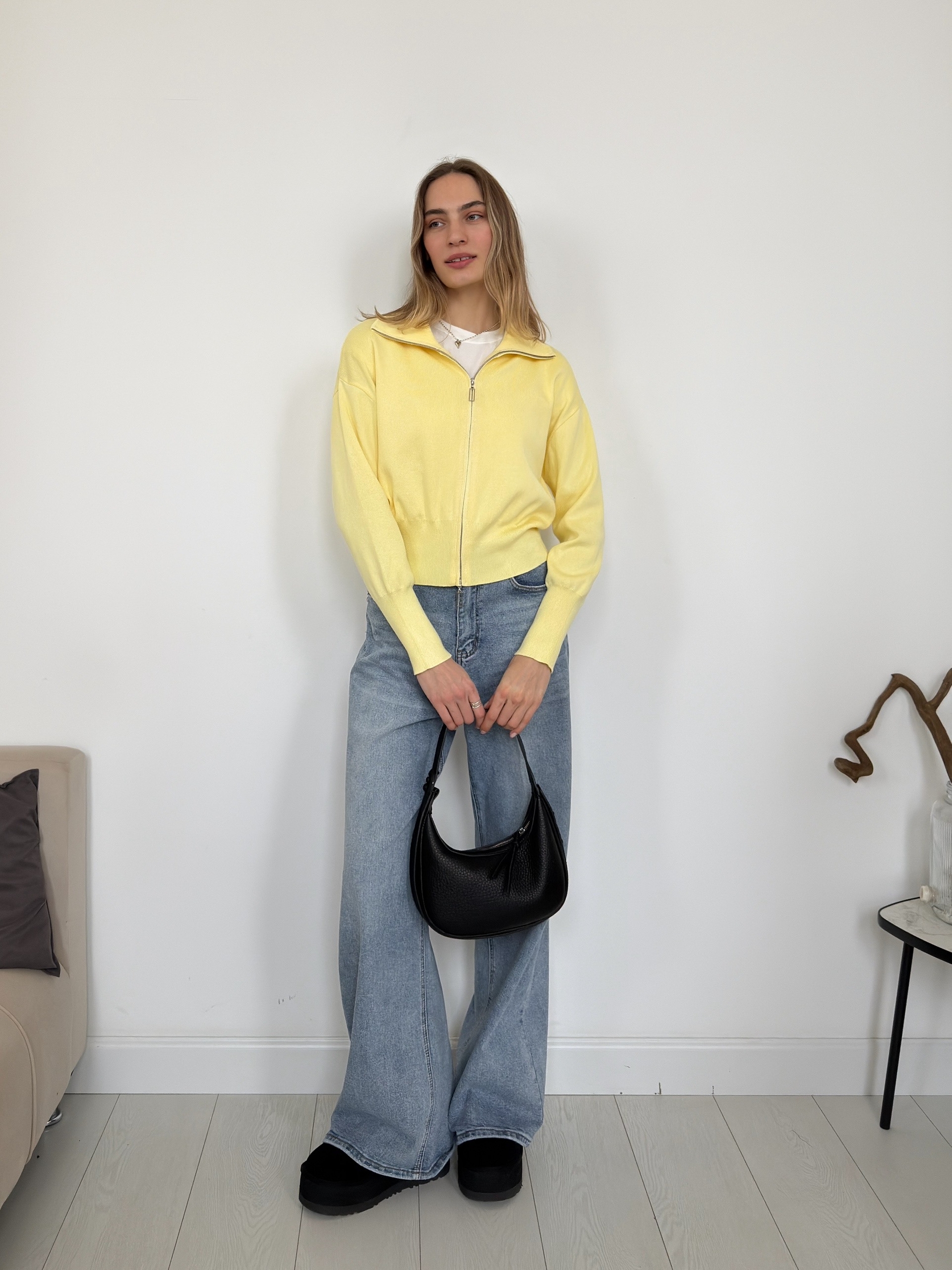 Джемпер 419 на молнии