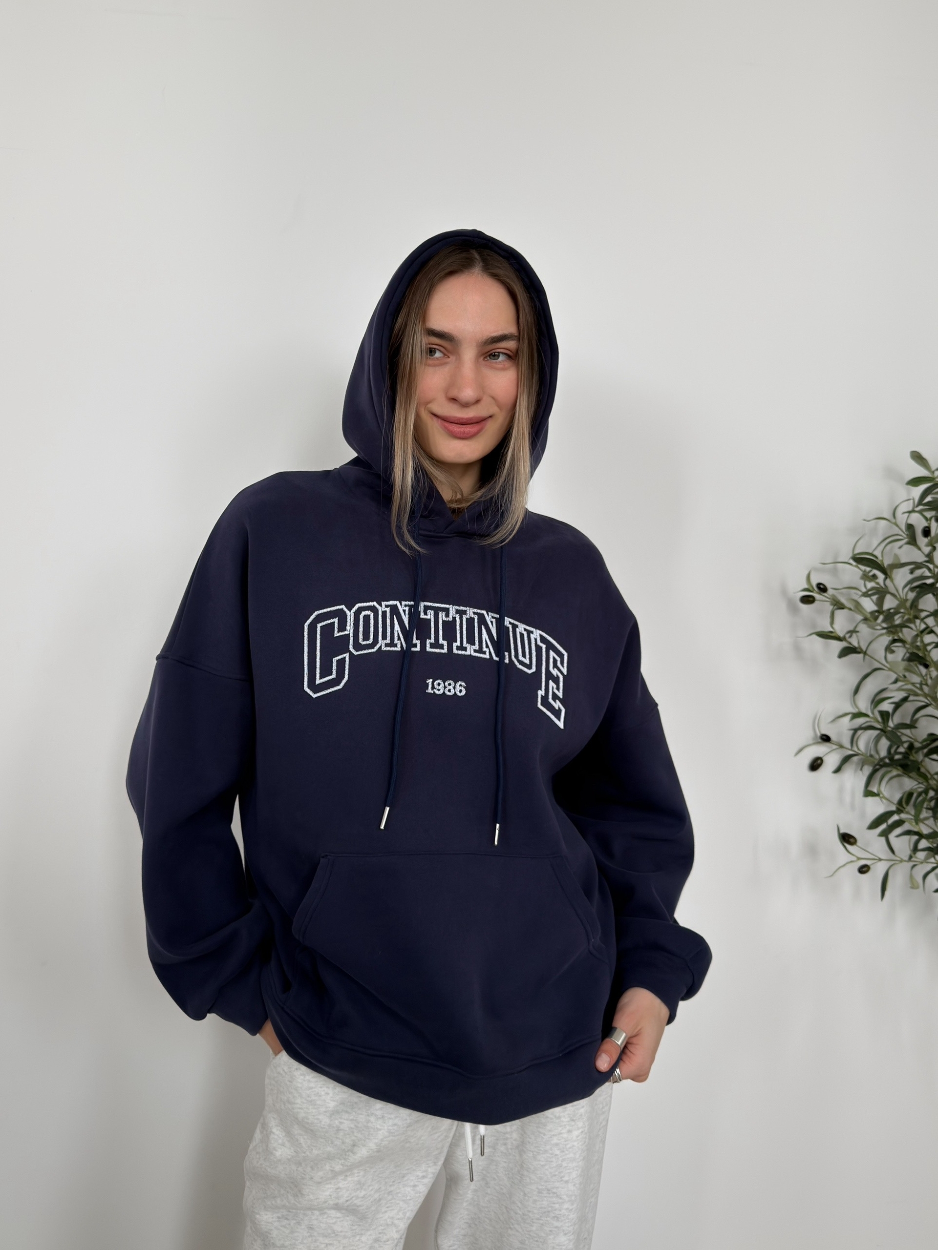 Толстовка W 9476-1 Continue флис