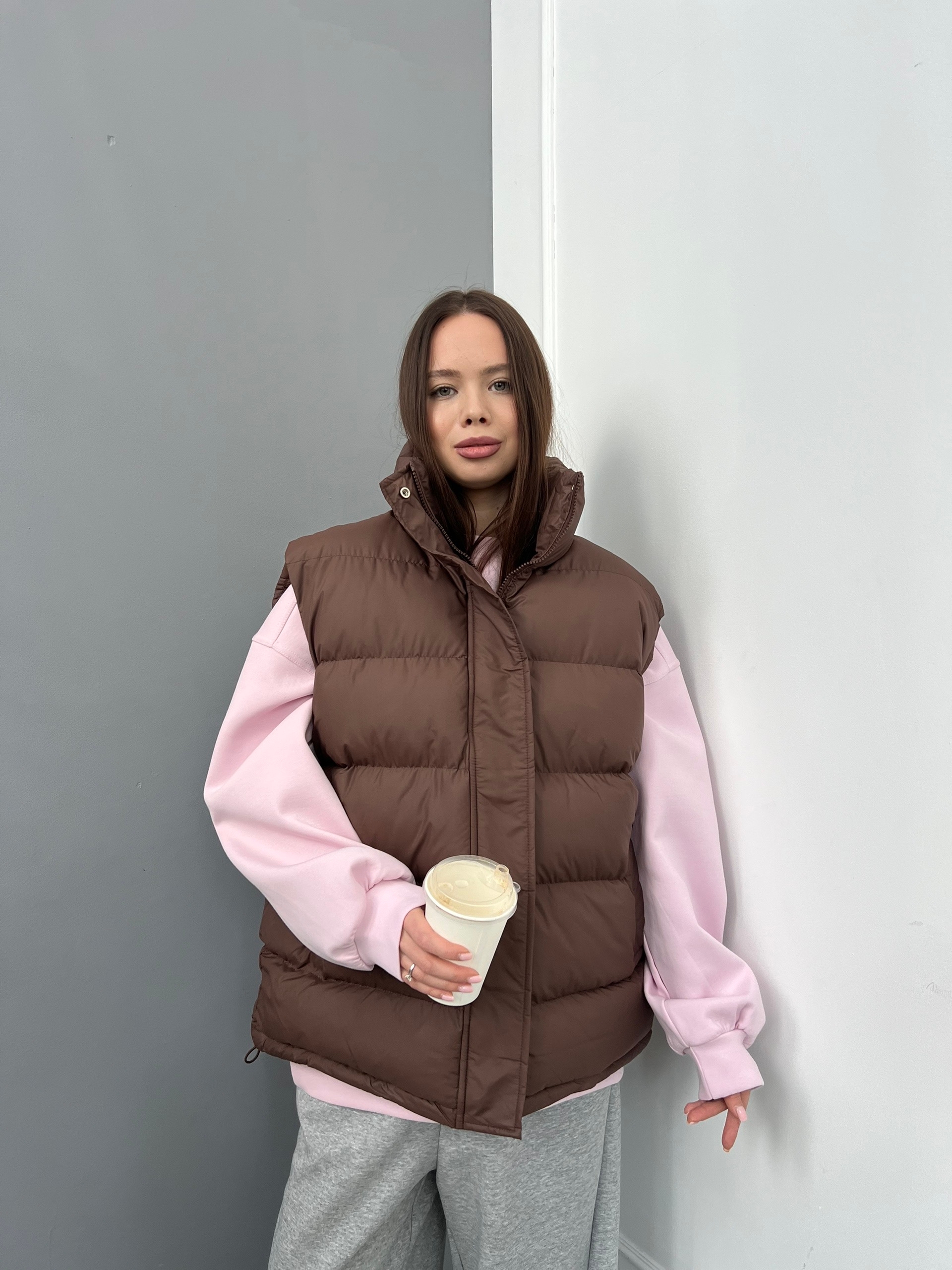 Жилетка Korea 1370 затяжки