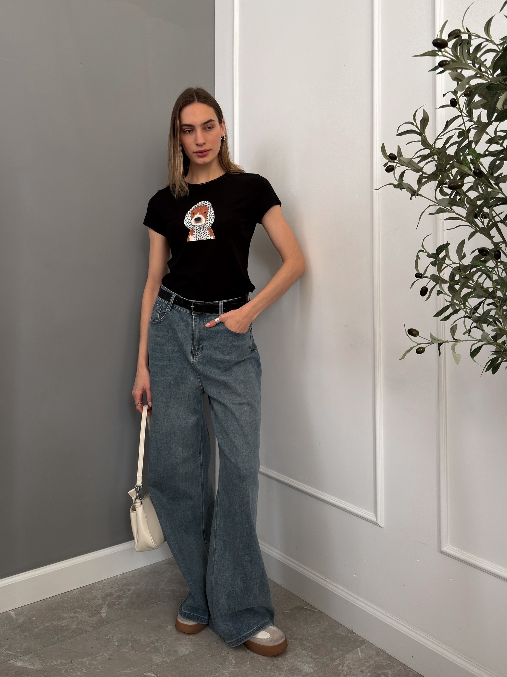 Футболка собака в платке 250451