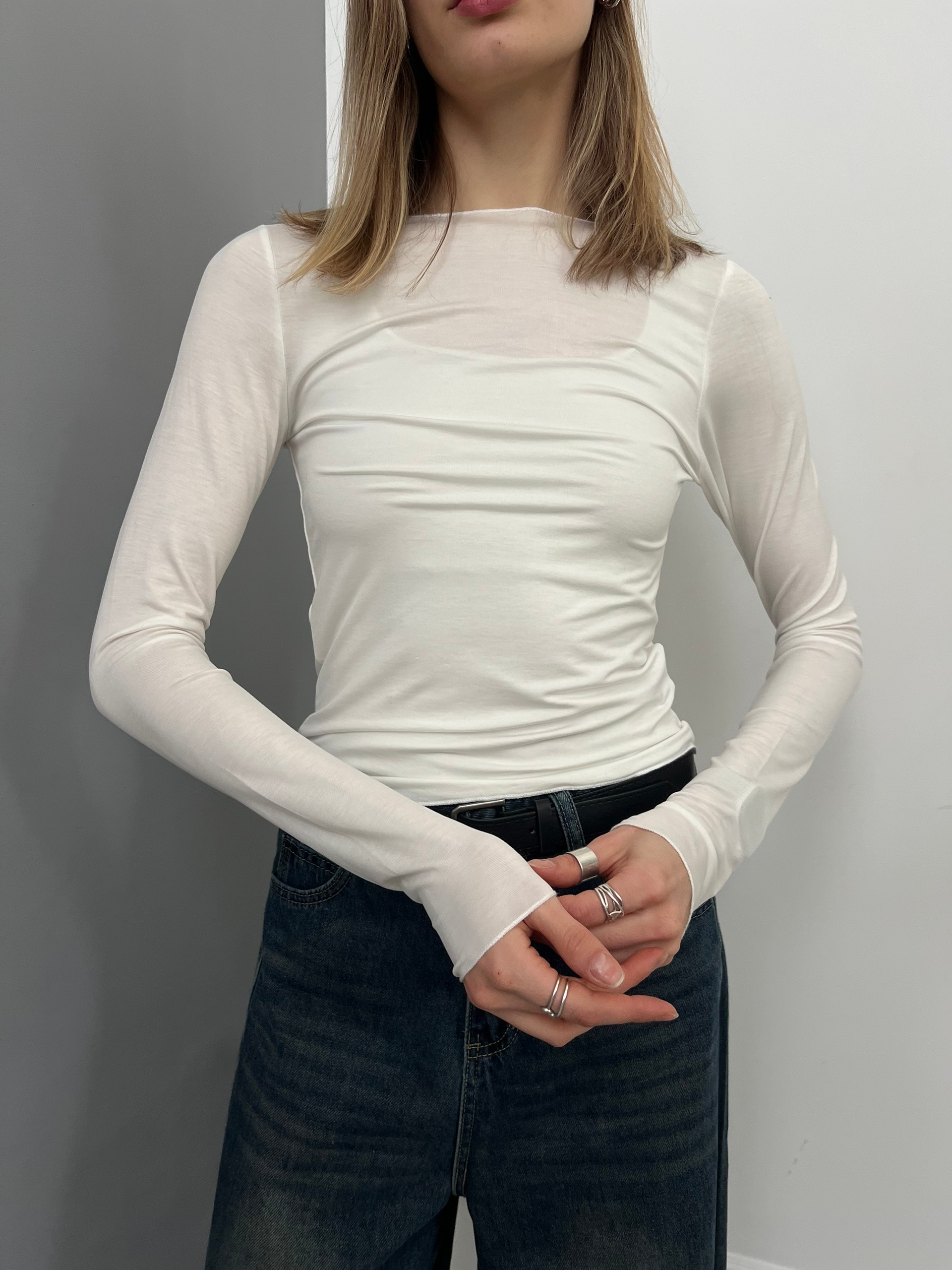 Кофточка W 9329 легкая однотон