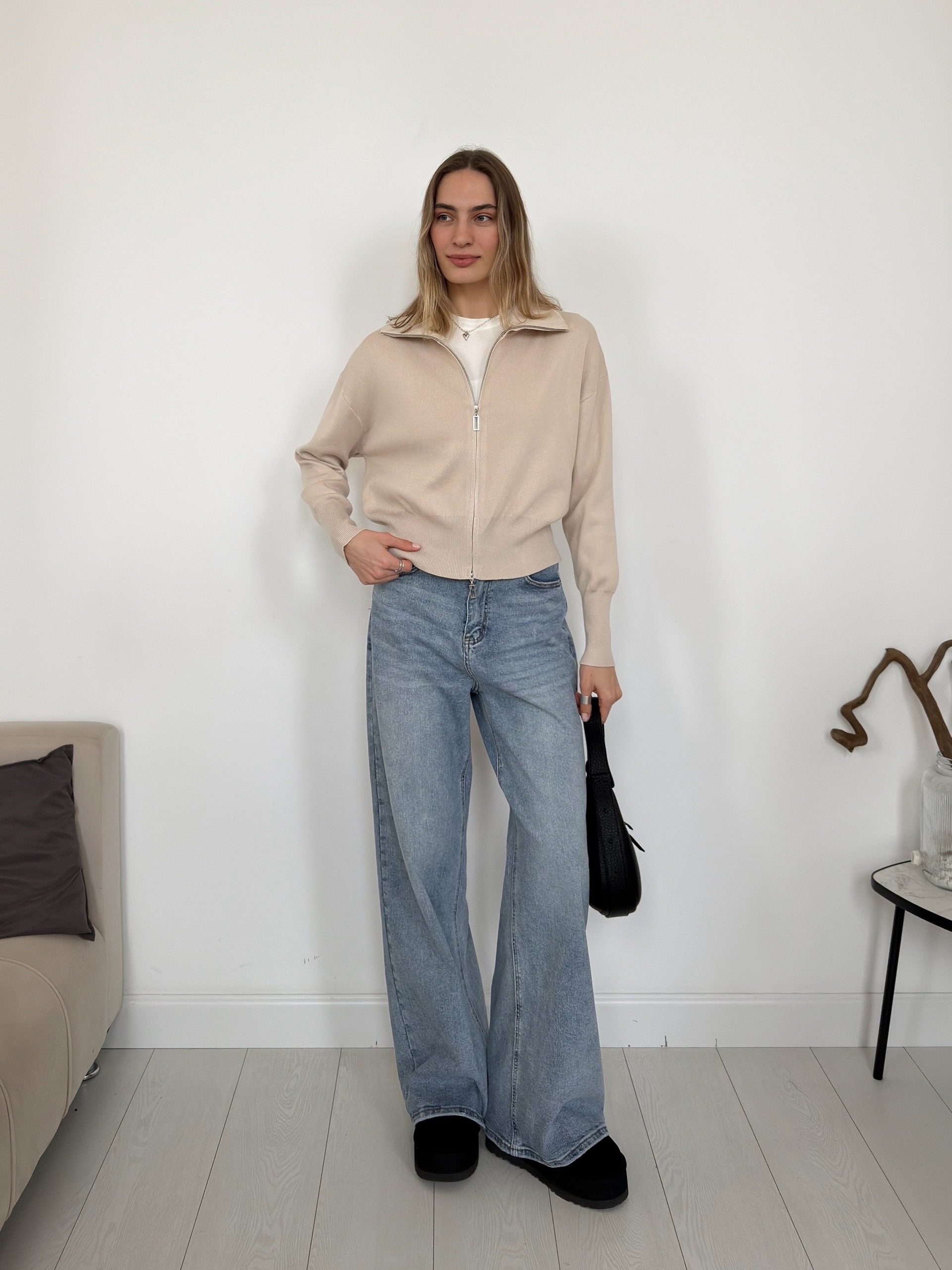 Джемпер 419 на молнии