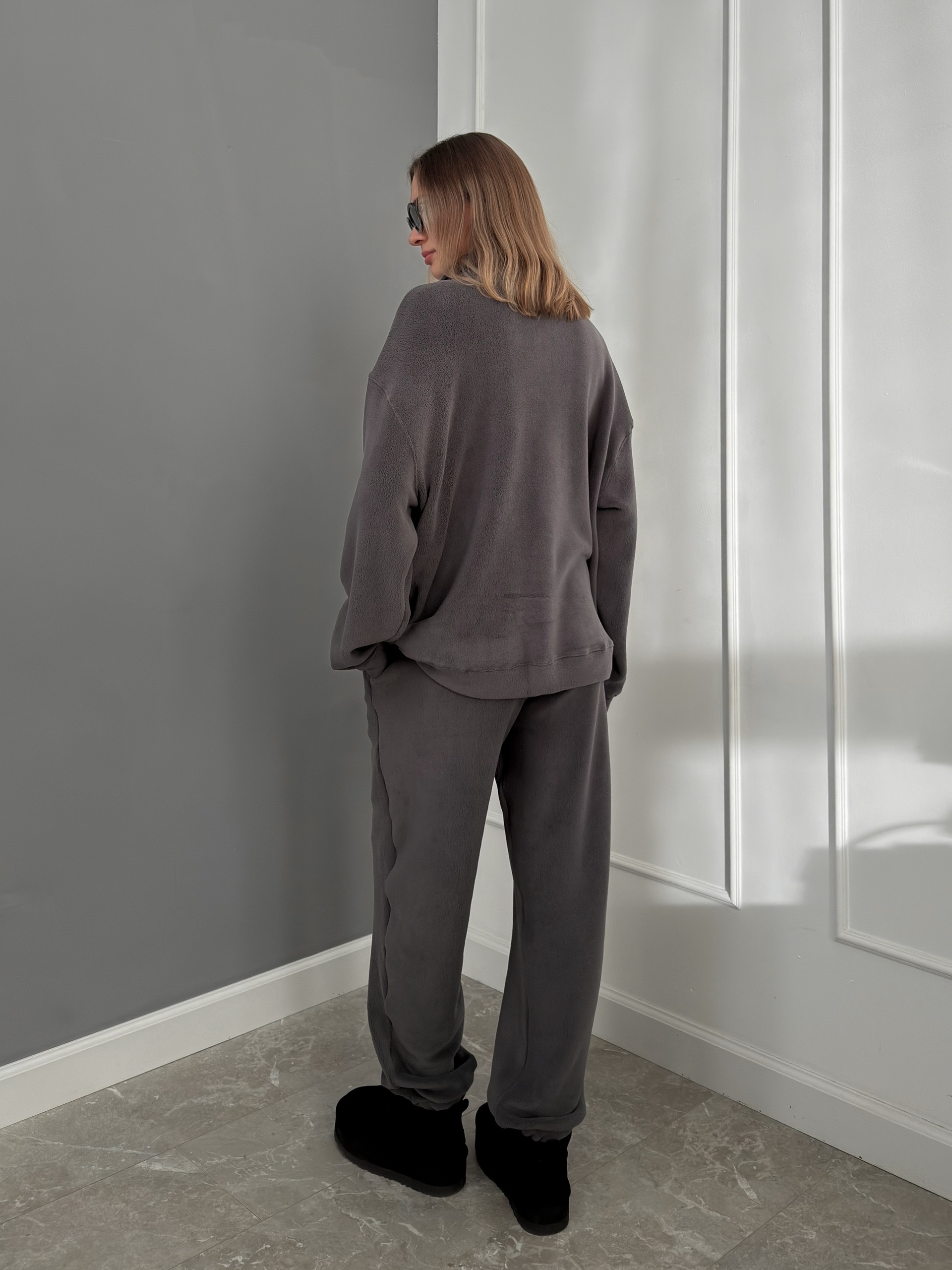 Костюм Korea 3079 tennis ворот на замке флисовый