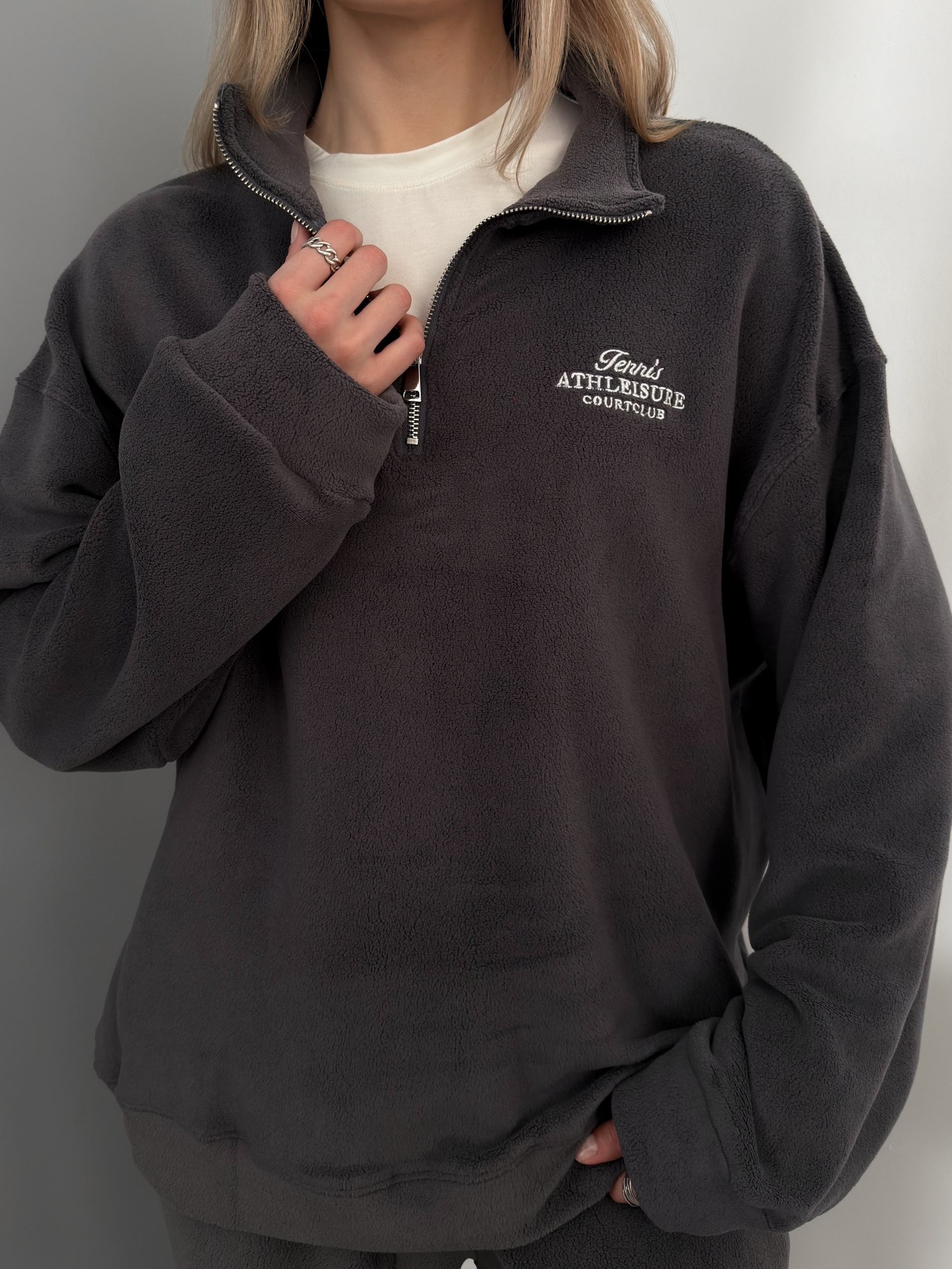 Костюм Korea 3079 tennis ворот на замке флисовый