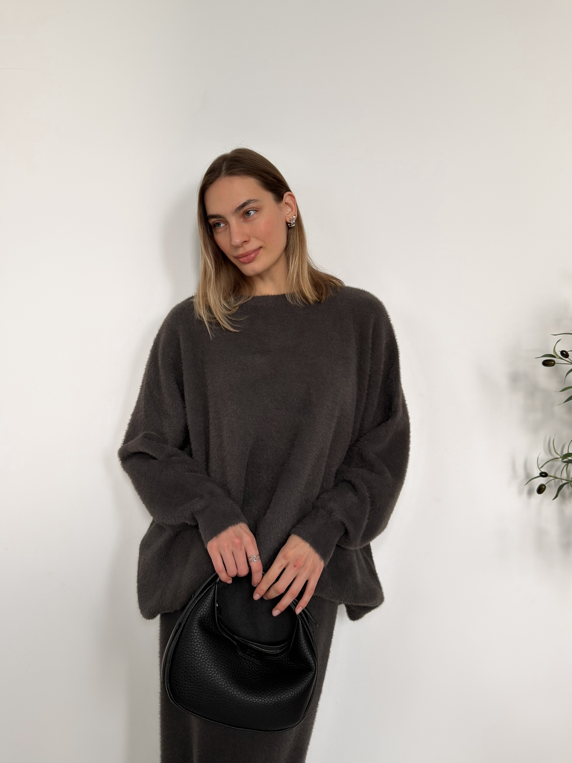 Костюм  Ets 3113 джемпер+юбка мягкий