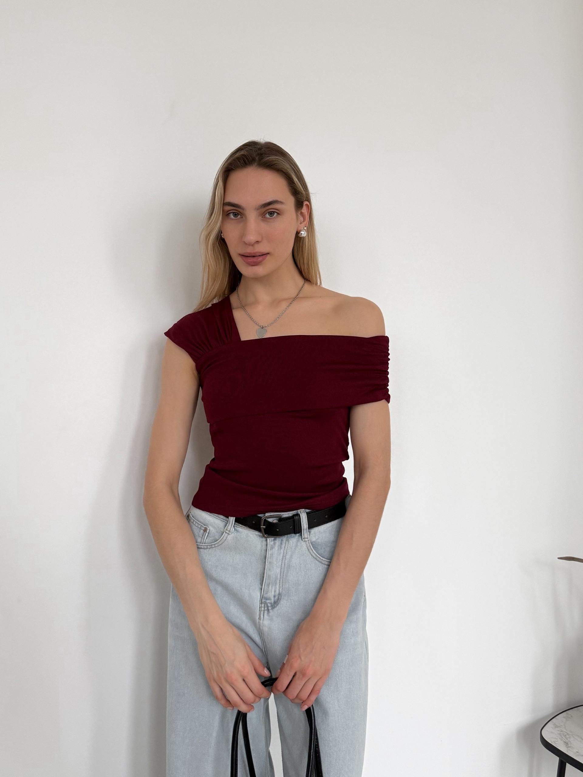 Майка Casual ассиметрия