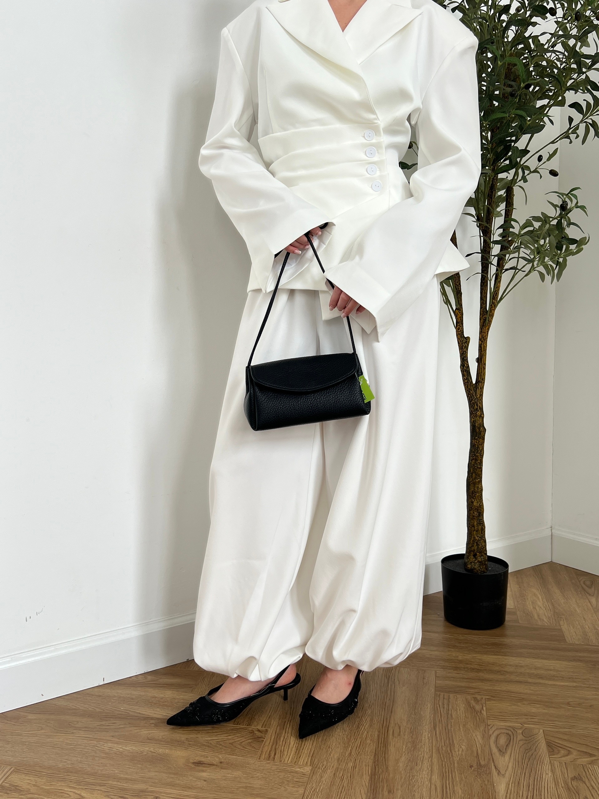 Костюм The Vibe жакет сборка+брюки