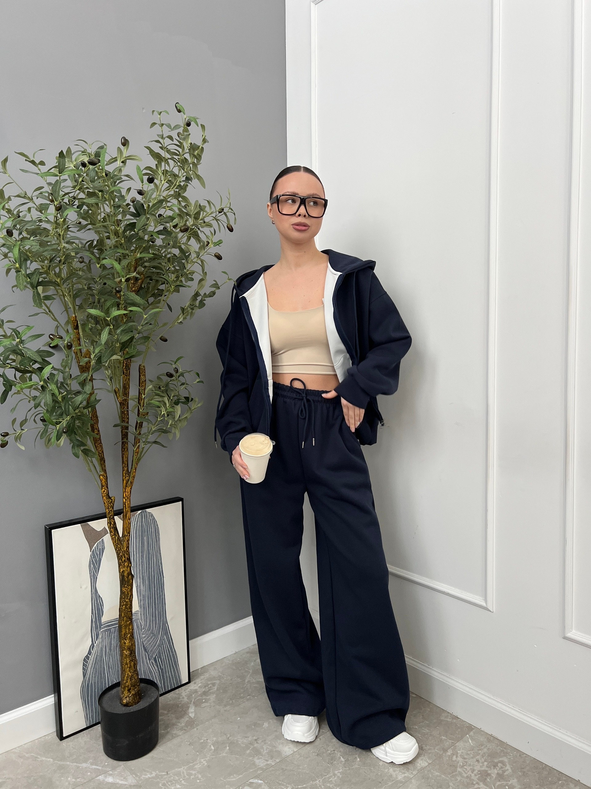 Костюм AG YK288 худи на замке