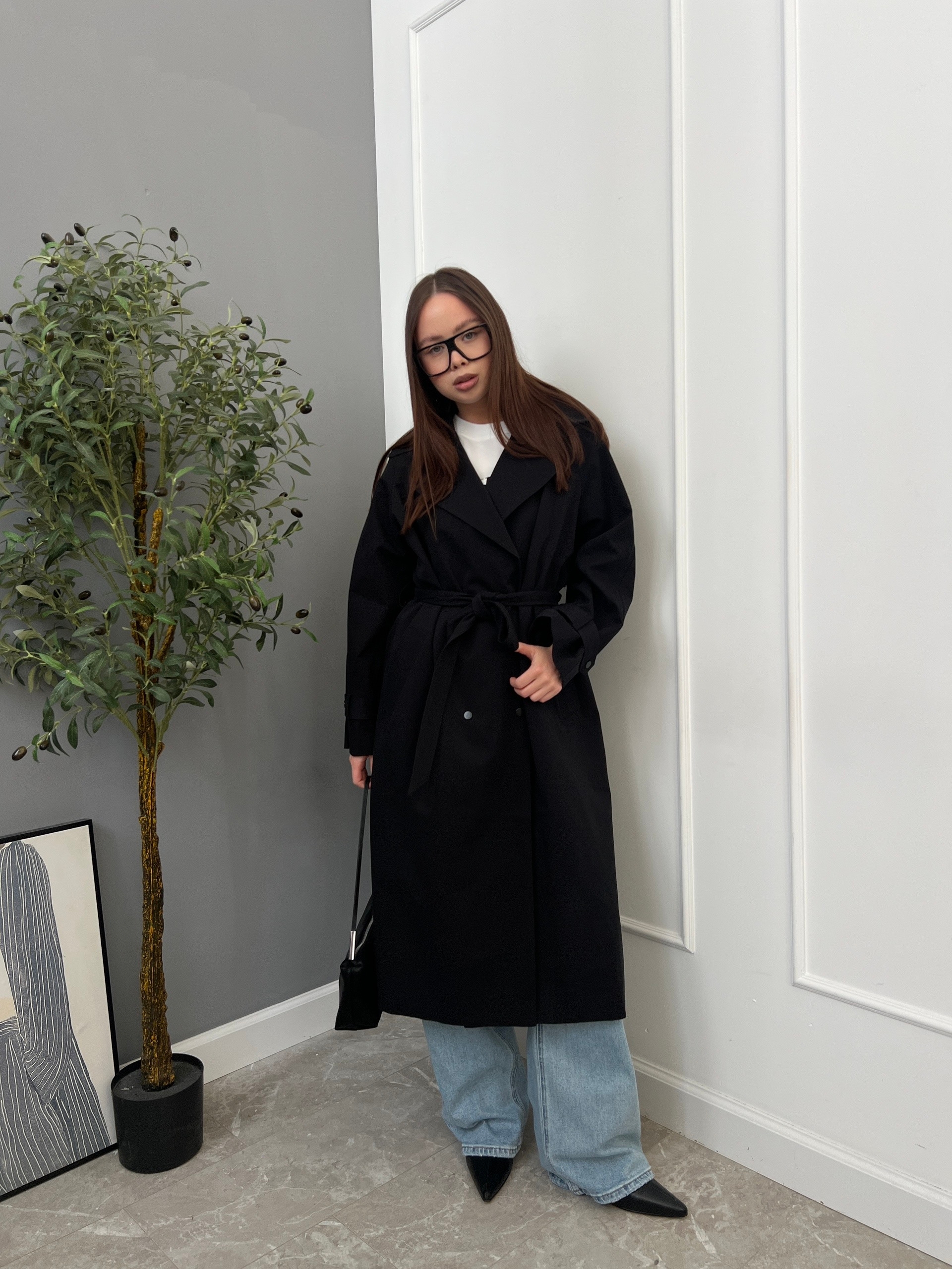 Тренч KXJ 5539 на заклепках