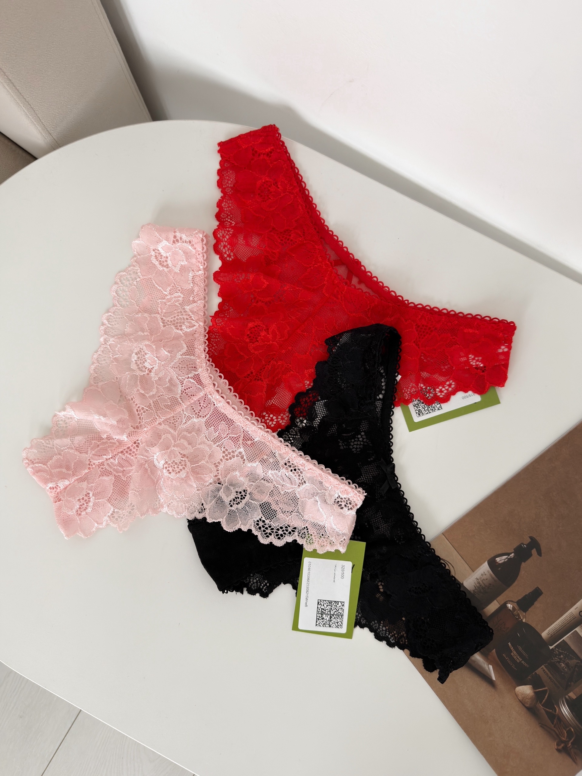 Трусы 1018 куржево+горошек