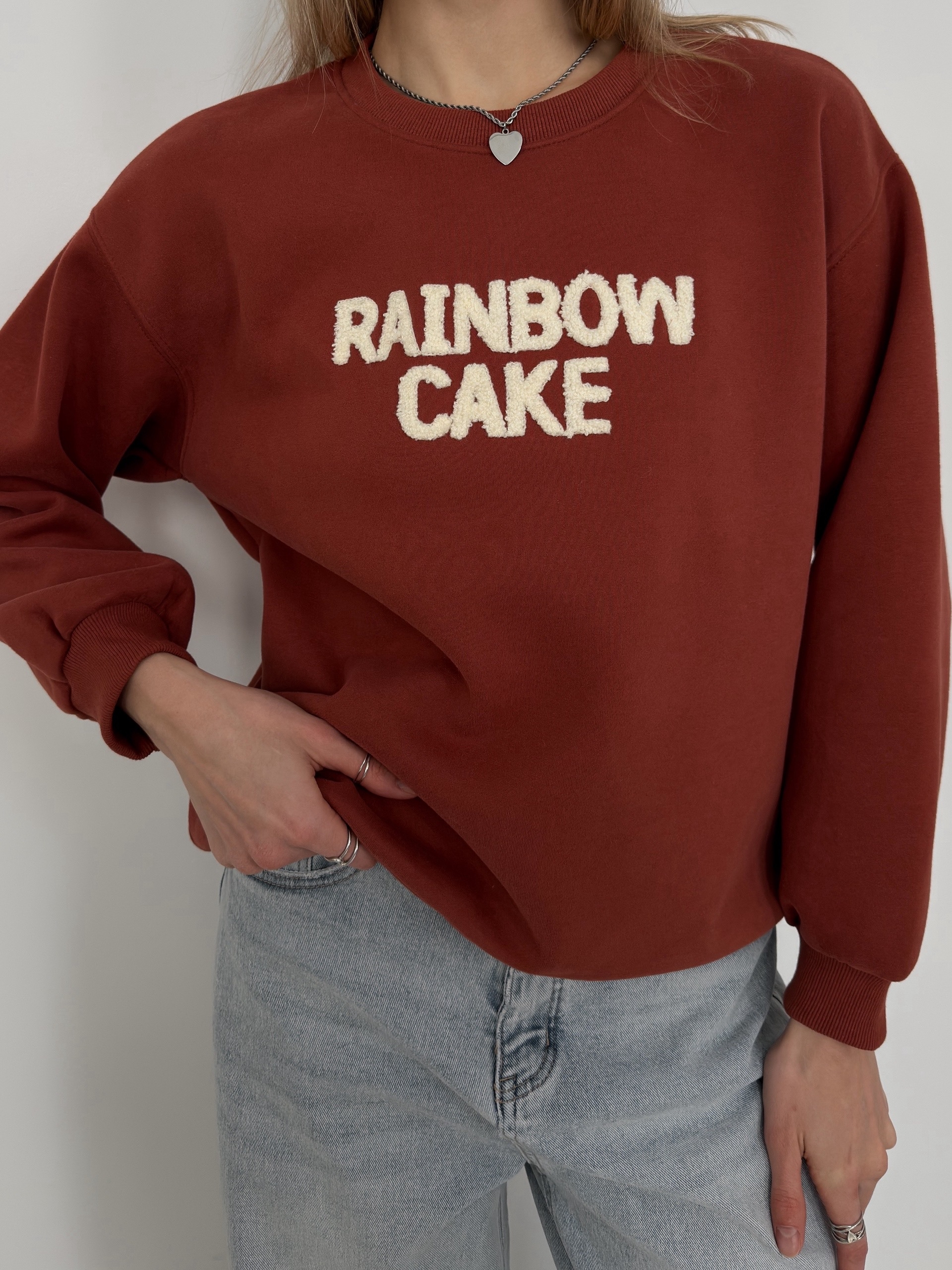 Свитшот Maruko 18 8090 Raibow Cake флис