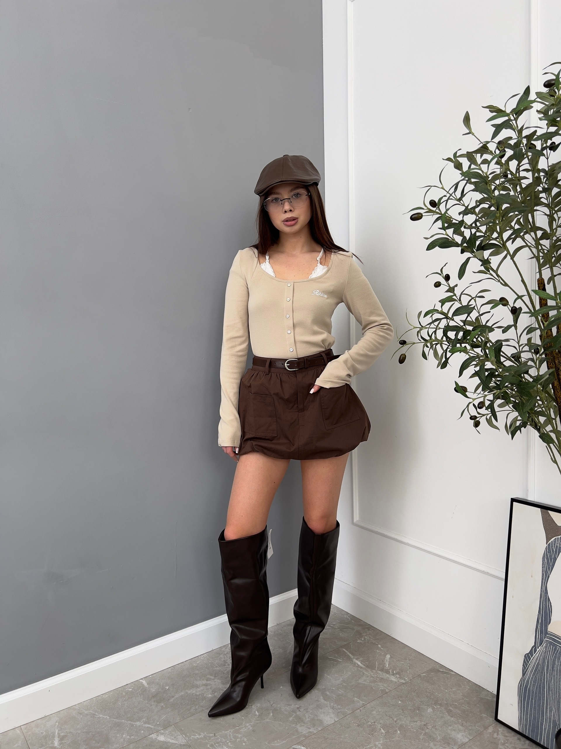 Юбка FL Home 2619 балон мини