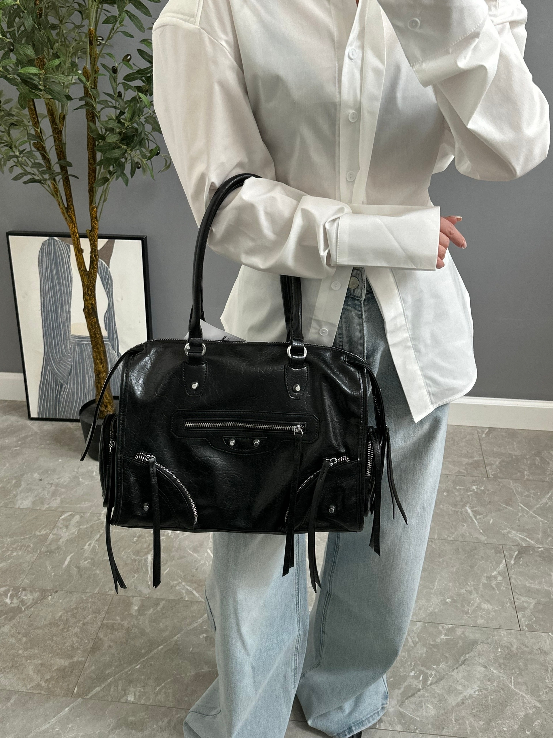 Сумка 9193 мал кармашки