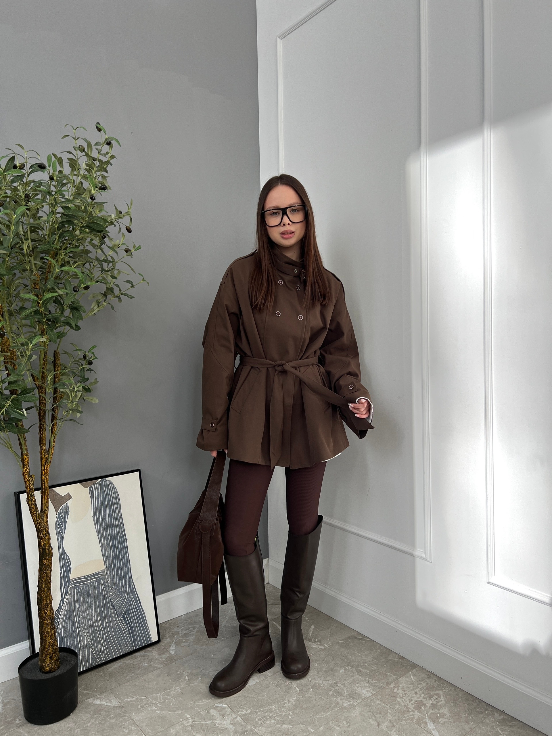 Тренч YMYG 939 средн длина