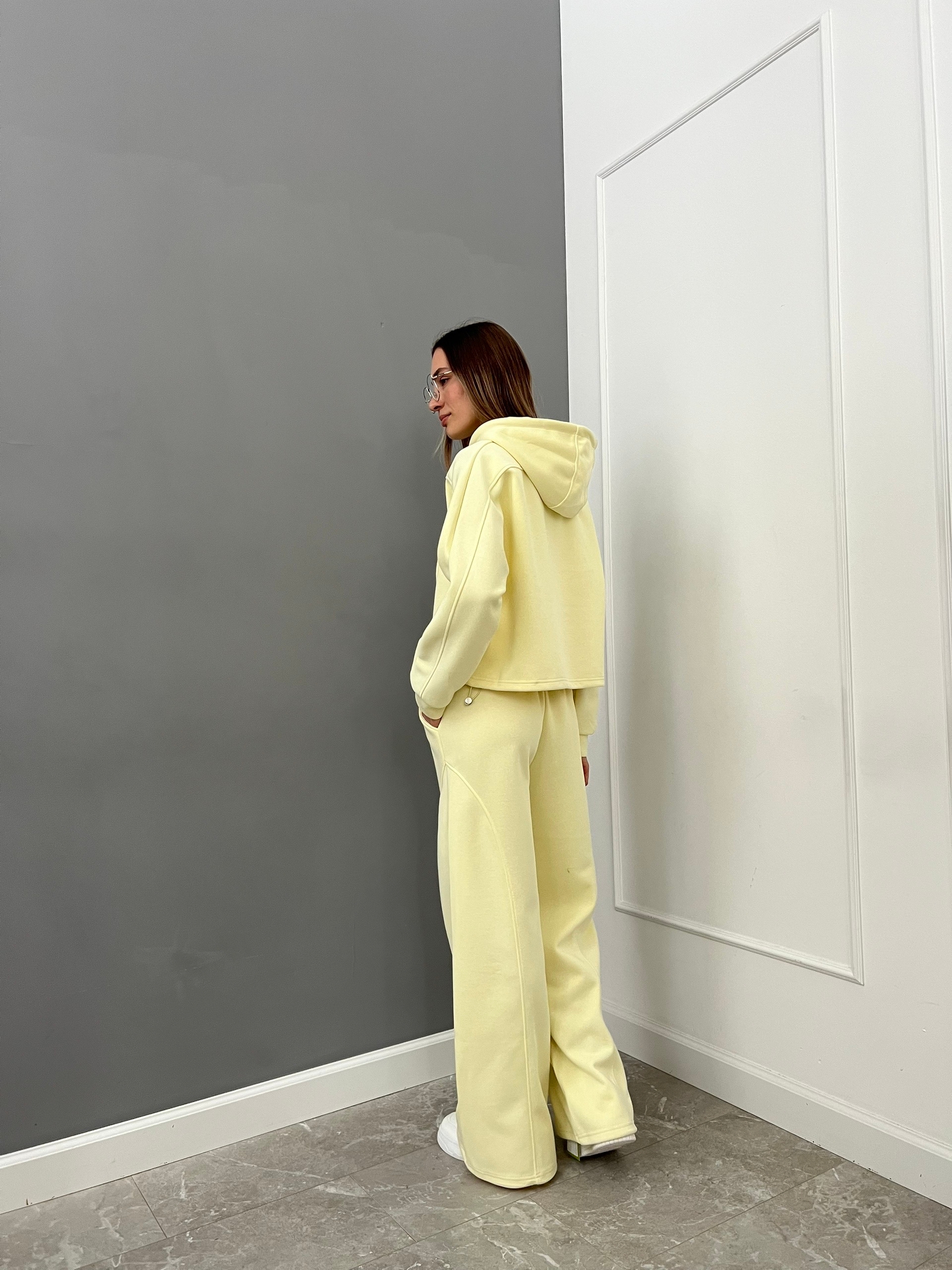 Костюм Korea F760 кофта+брюки строчка