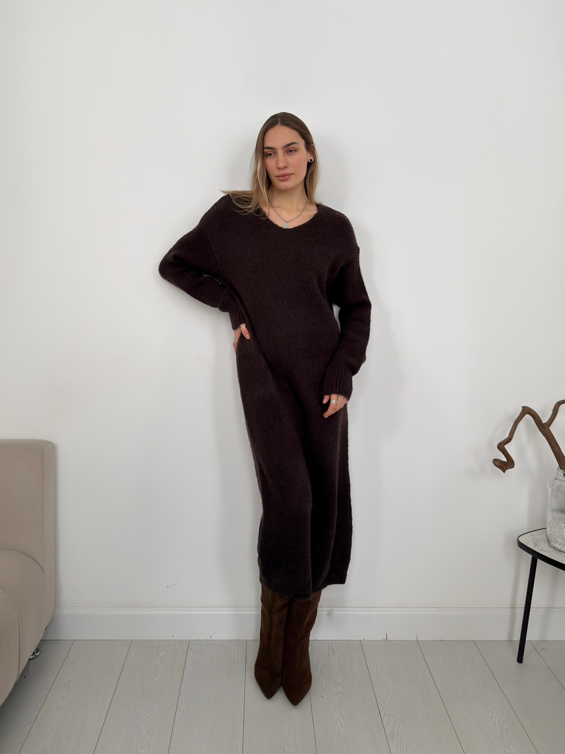 Платье New Vogue 1023 вязаное