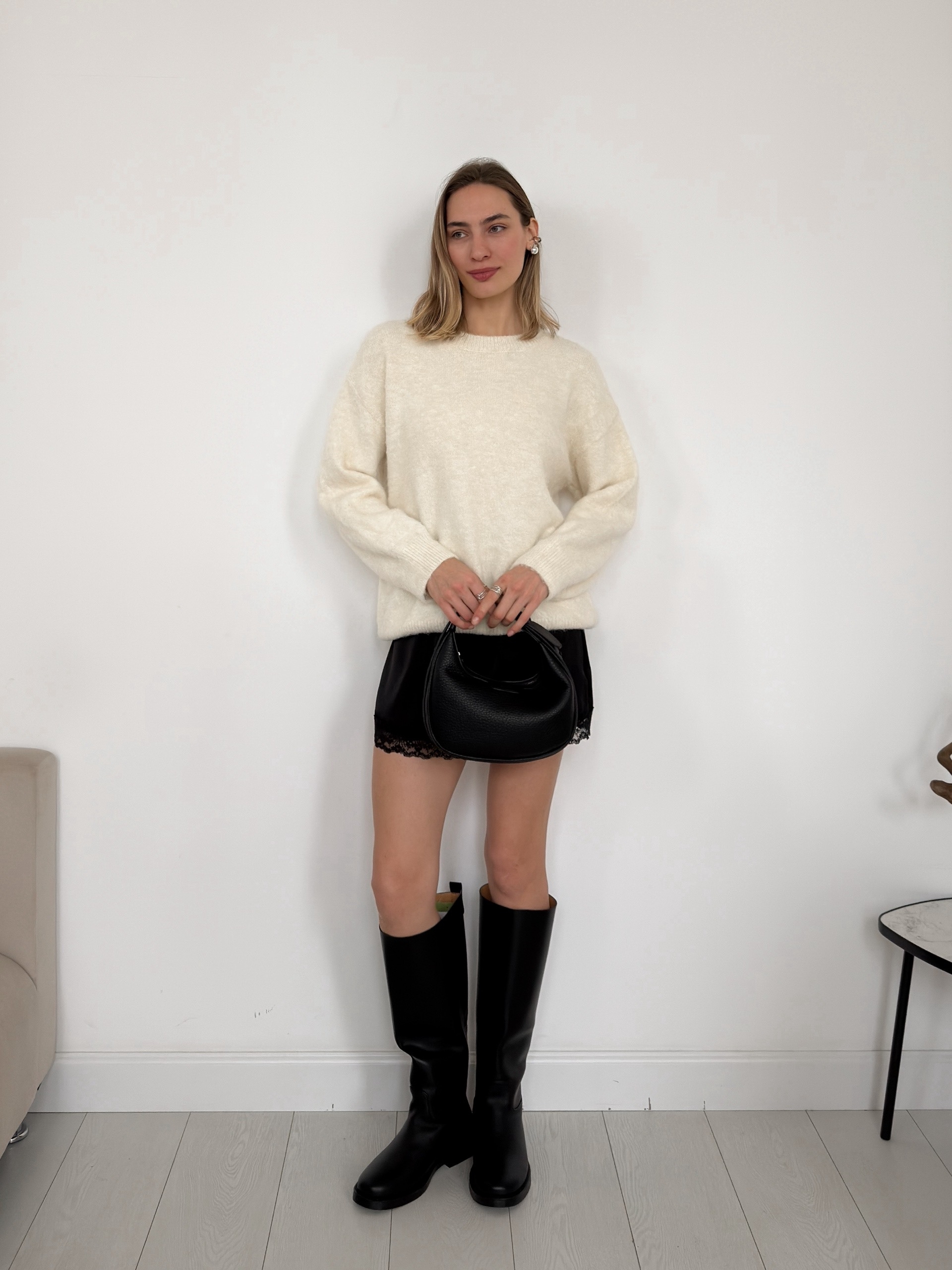 Джемпер W788 пушистый