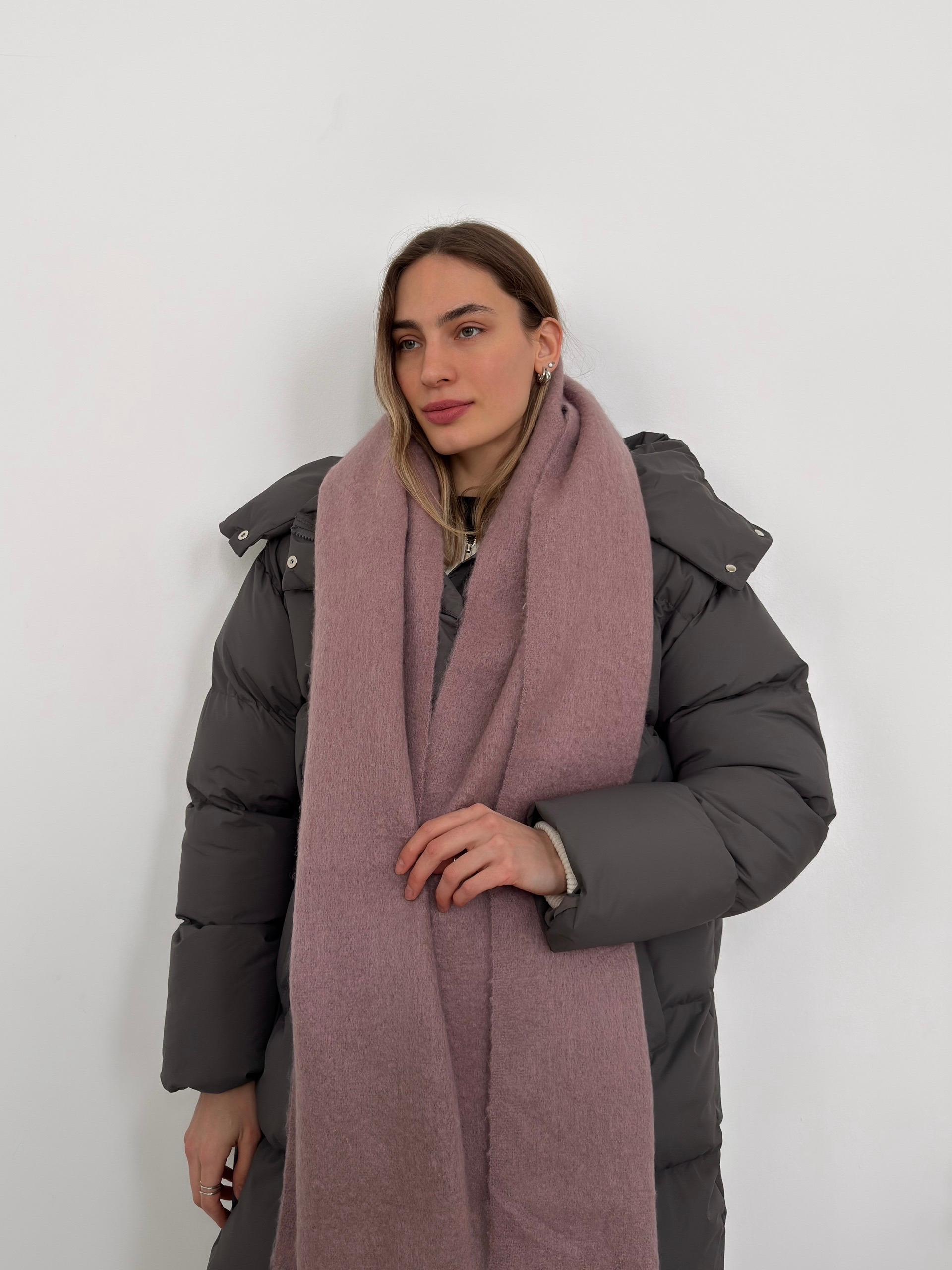 Шарф 1095 LS однотон