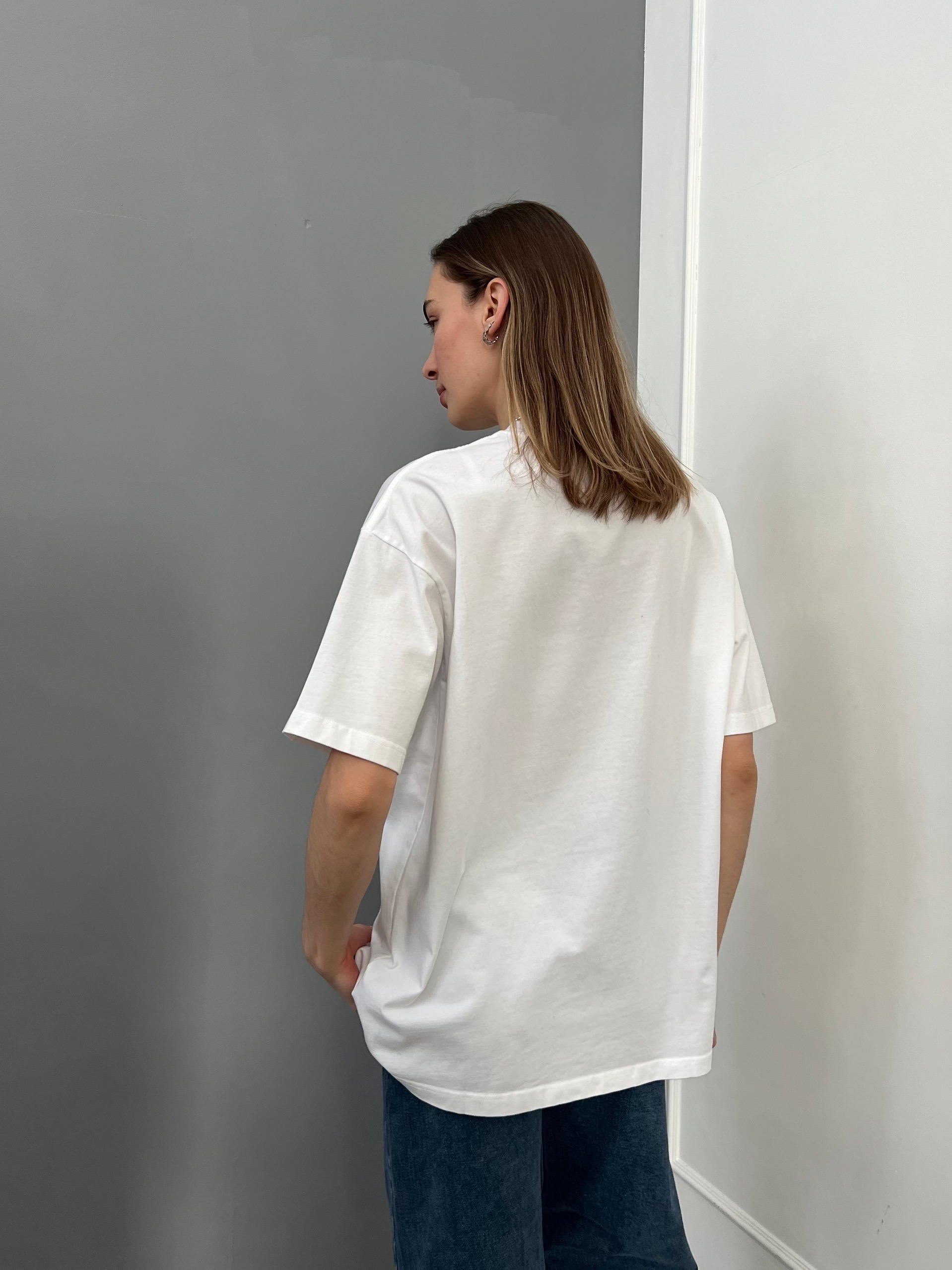 Футболка NJ 2603 машина Ford оверсайз