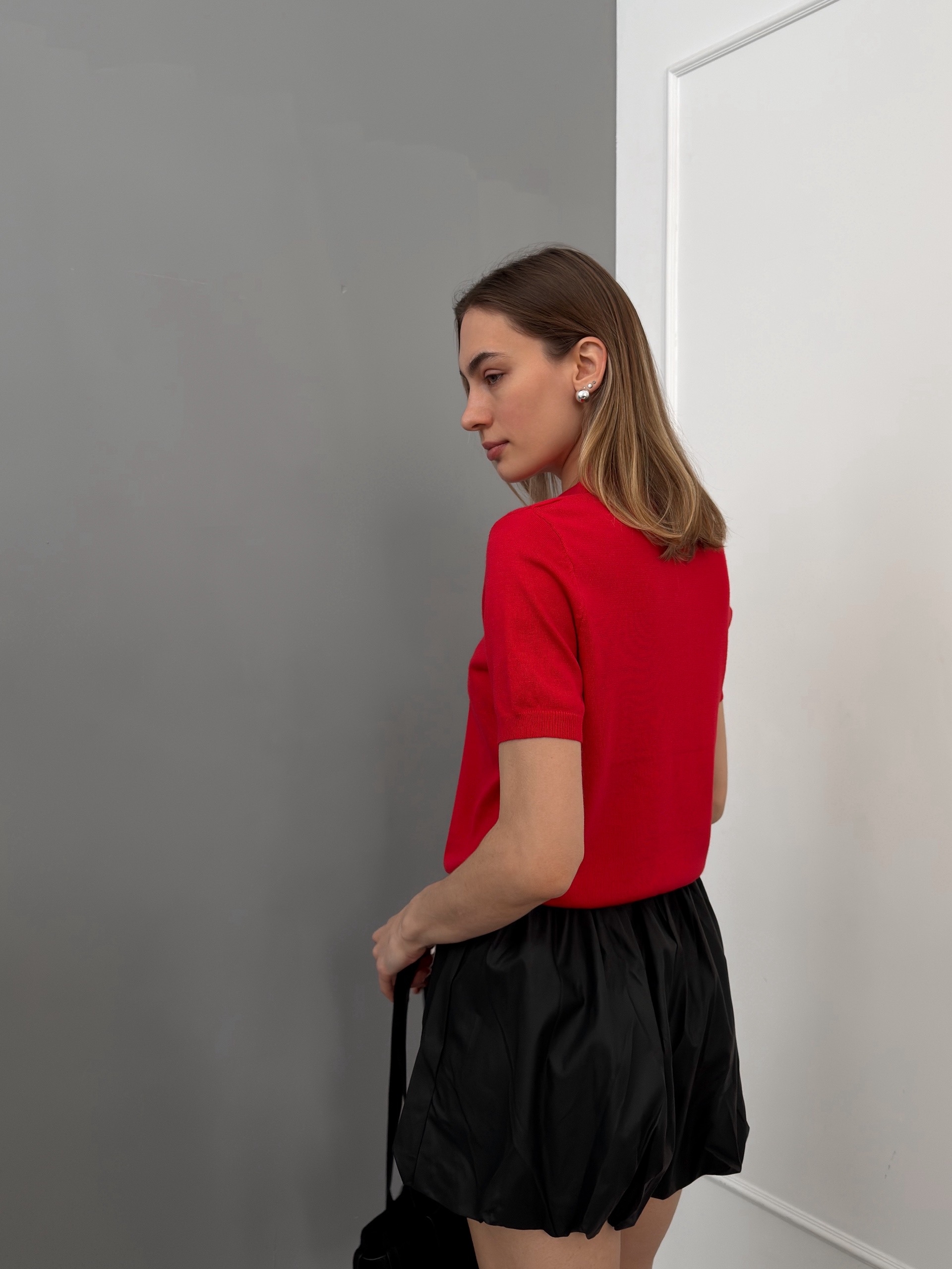 Поло W337 с коротким рукавом