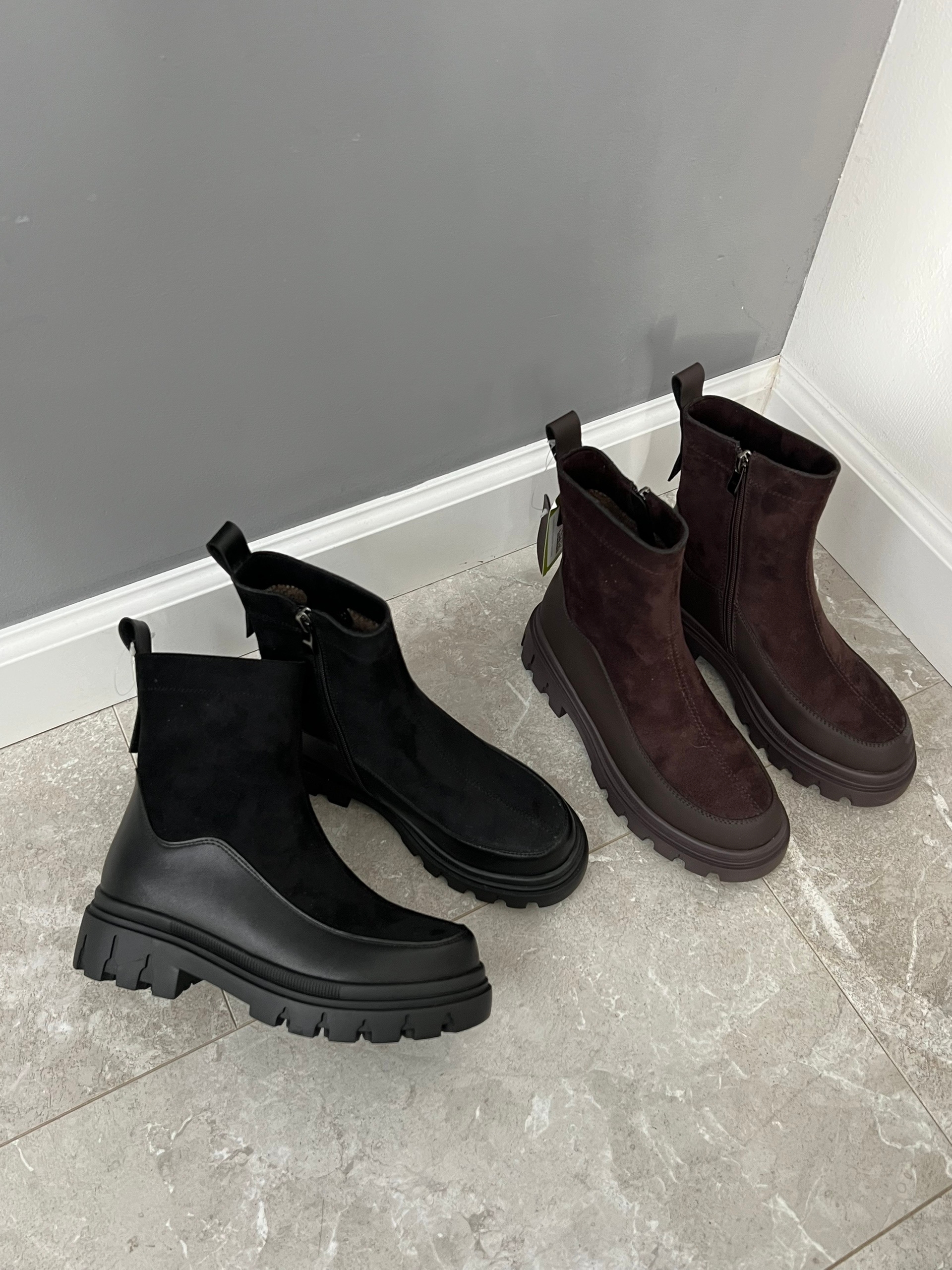 Сапоги Sangdarosse 1535-35 вставка кожаная