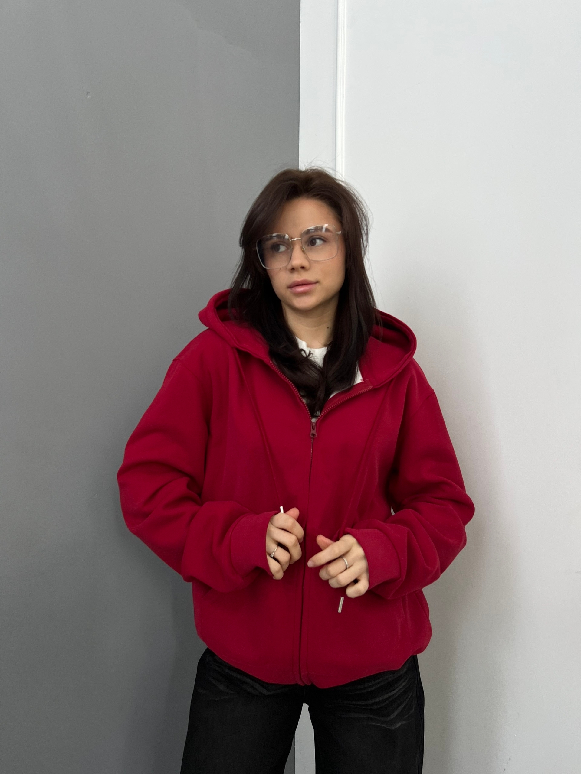 Толстовка Korea 7001 карманы