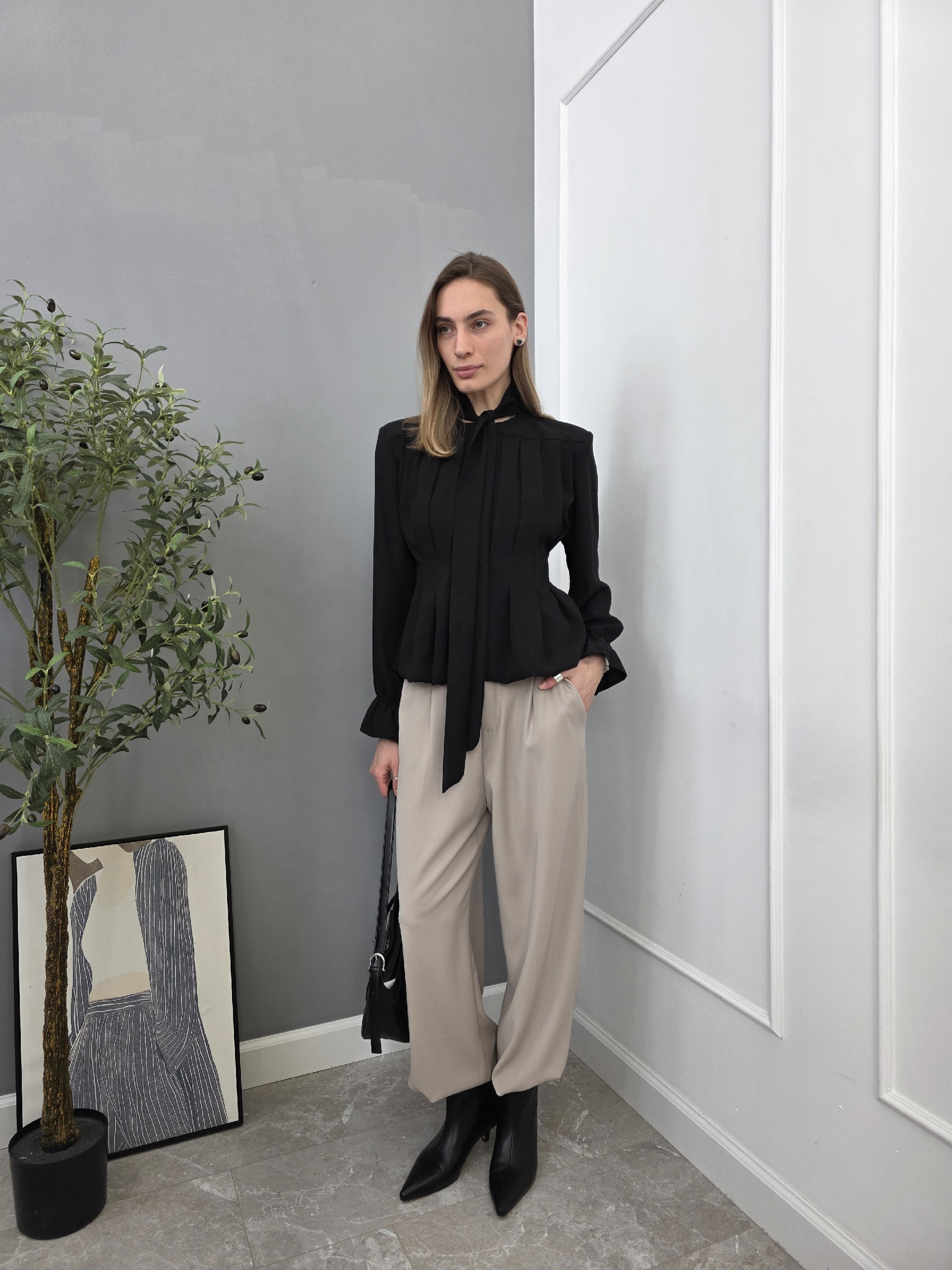 Блуза Estetie 1069.1 сборка